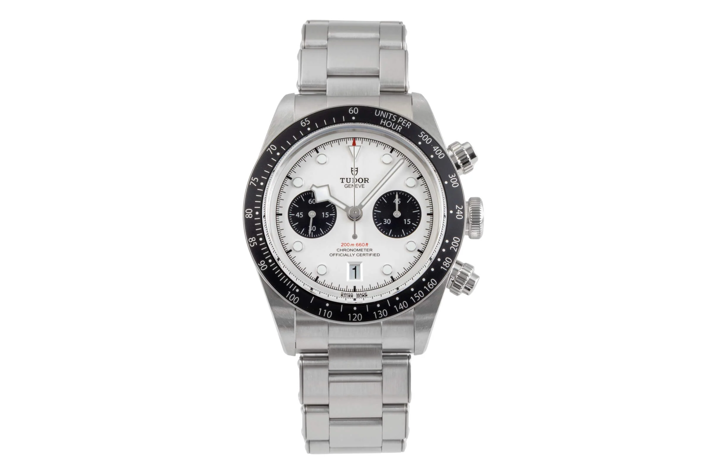 Tudor Black Bay chronograph steel automatic men's watch 79360N-0002 LP: 5760EUR  [2502352] - Image 4
