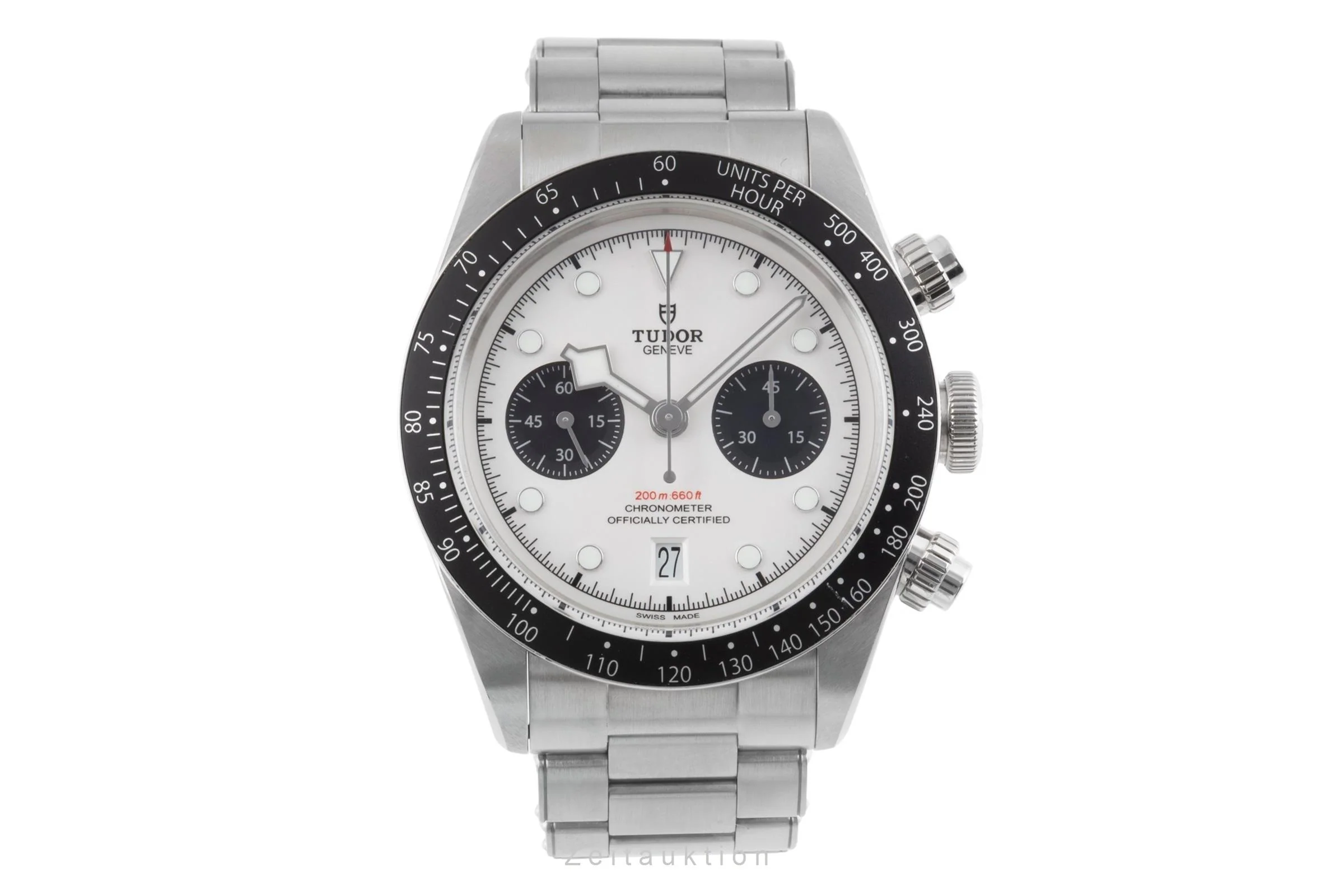 Tudor Black Bay chronograph steel automatic men's watch 79360N-0002 LP: 5760EUR  [2504240] - Image 5