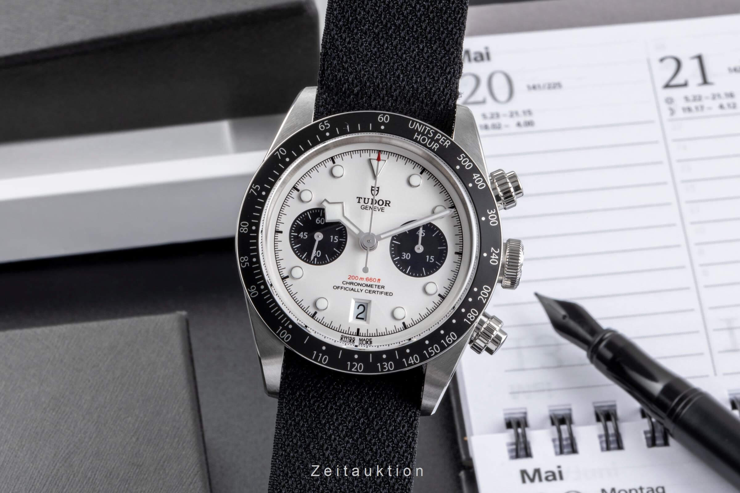 Tudor Black Bay chronograph steel automatic men's watch 79360N  [2502364] - Image 2