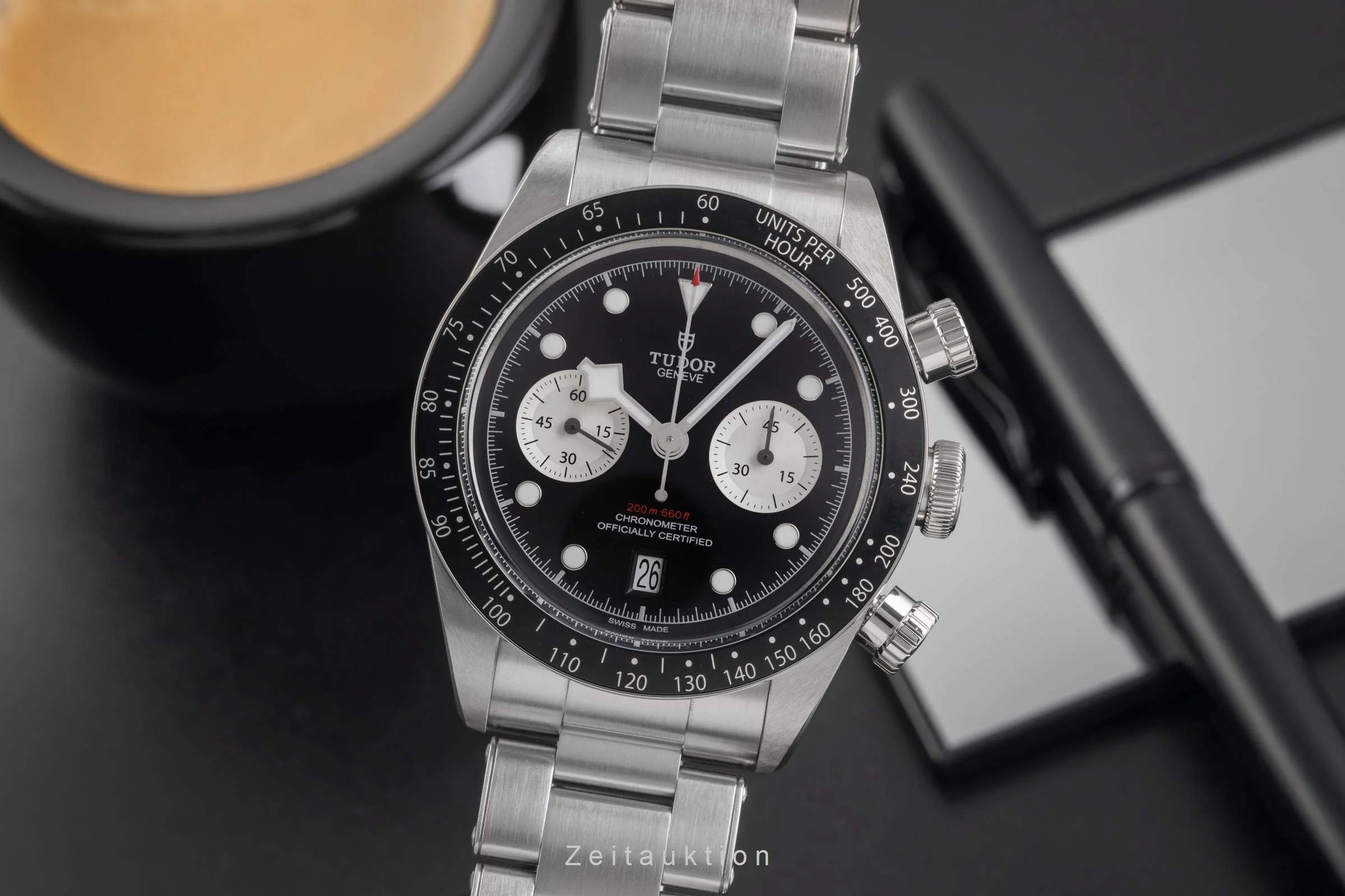 Tudor Black Bay chronograph steel automatic men's watch 79360N  [2504393] - Image 2