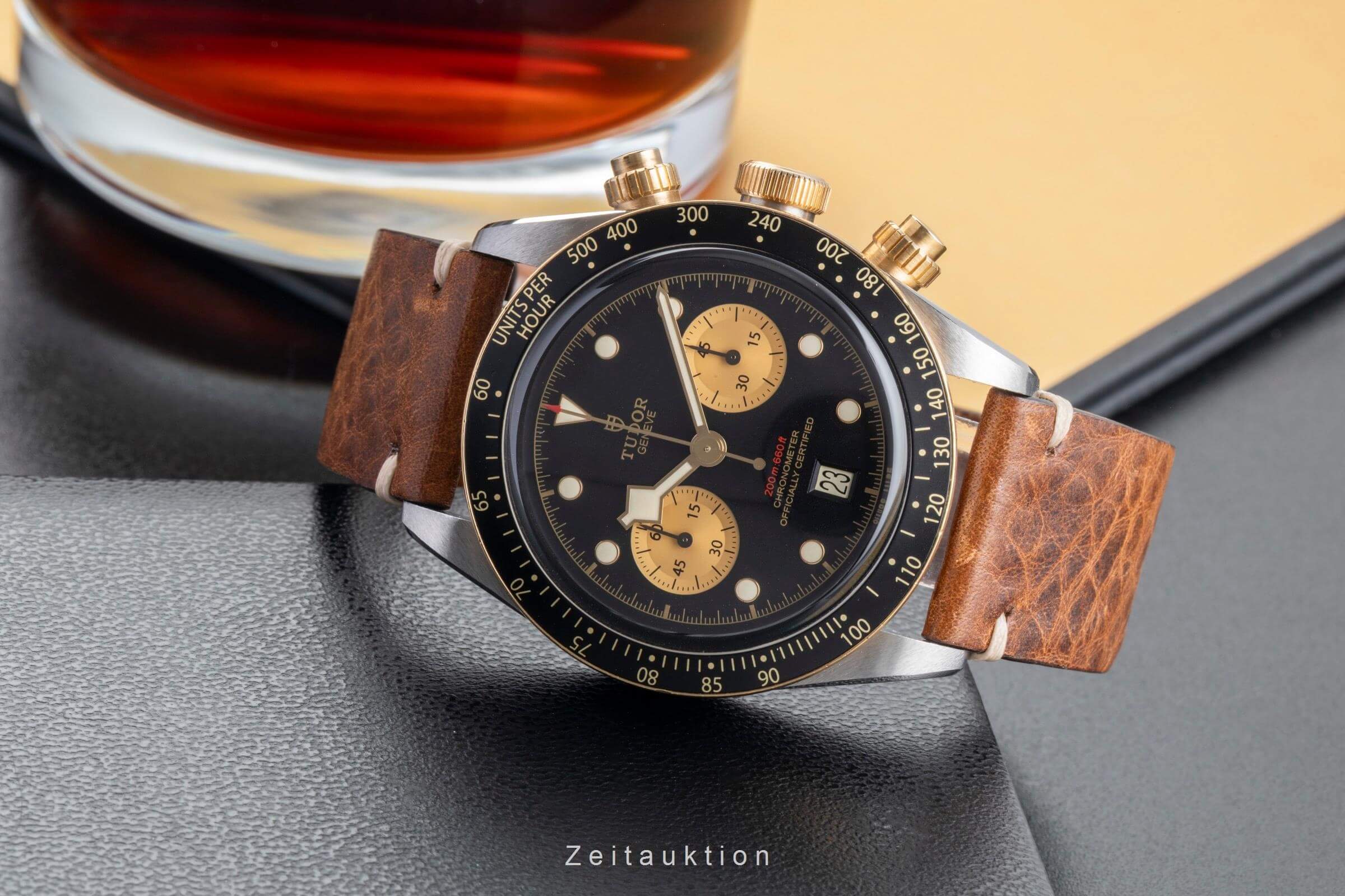 Tudor Black Bay chronograph steel / gold automatic men's watch 79363N LP: 6790EUR  [2501521] - Image 3