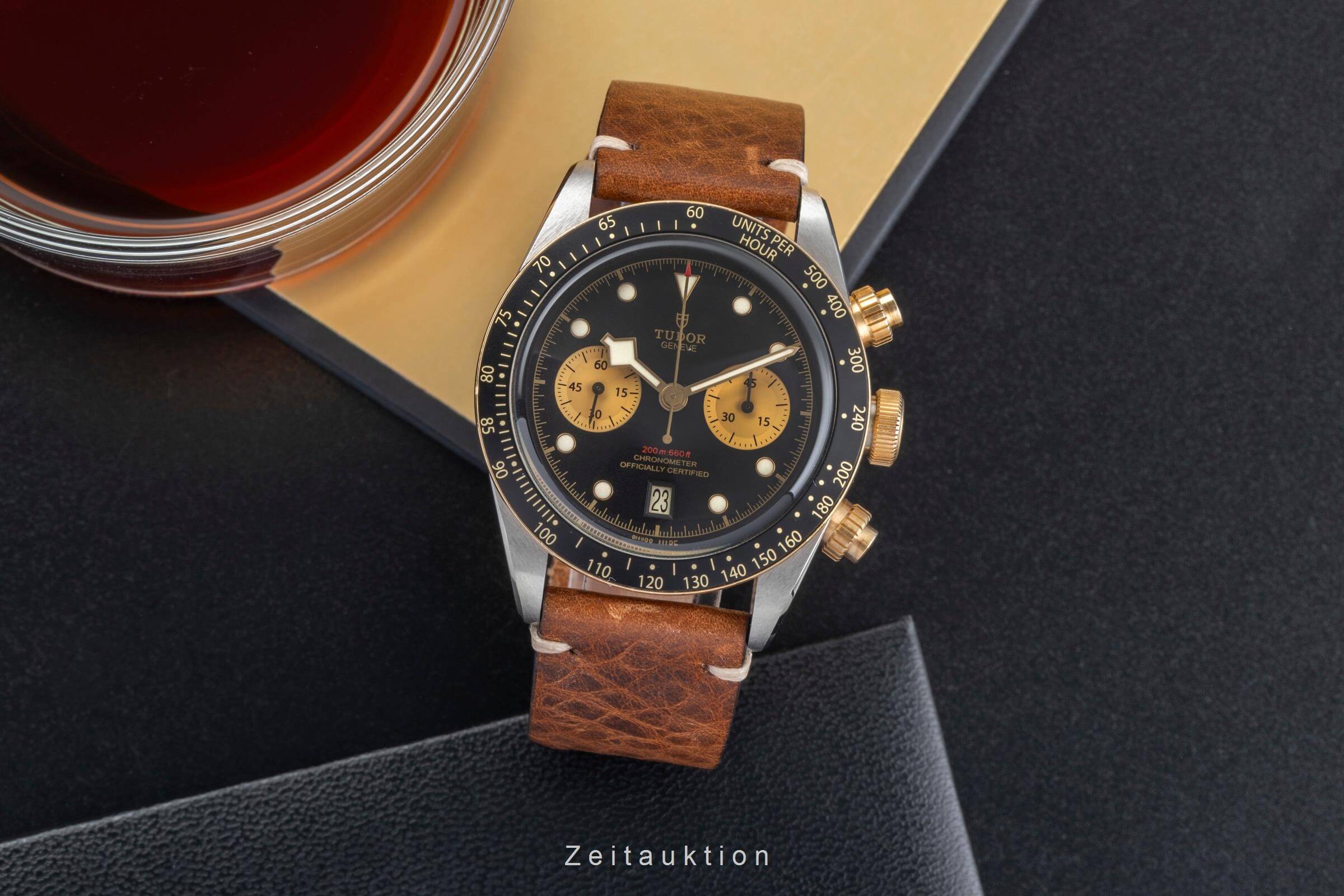 Tudor Black Bay chronograph steel / gold automatic men's watch 79363N LP: 6790EUR  [2501521] - Image 4