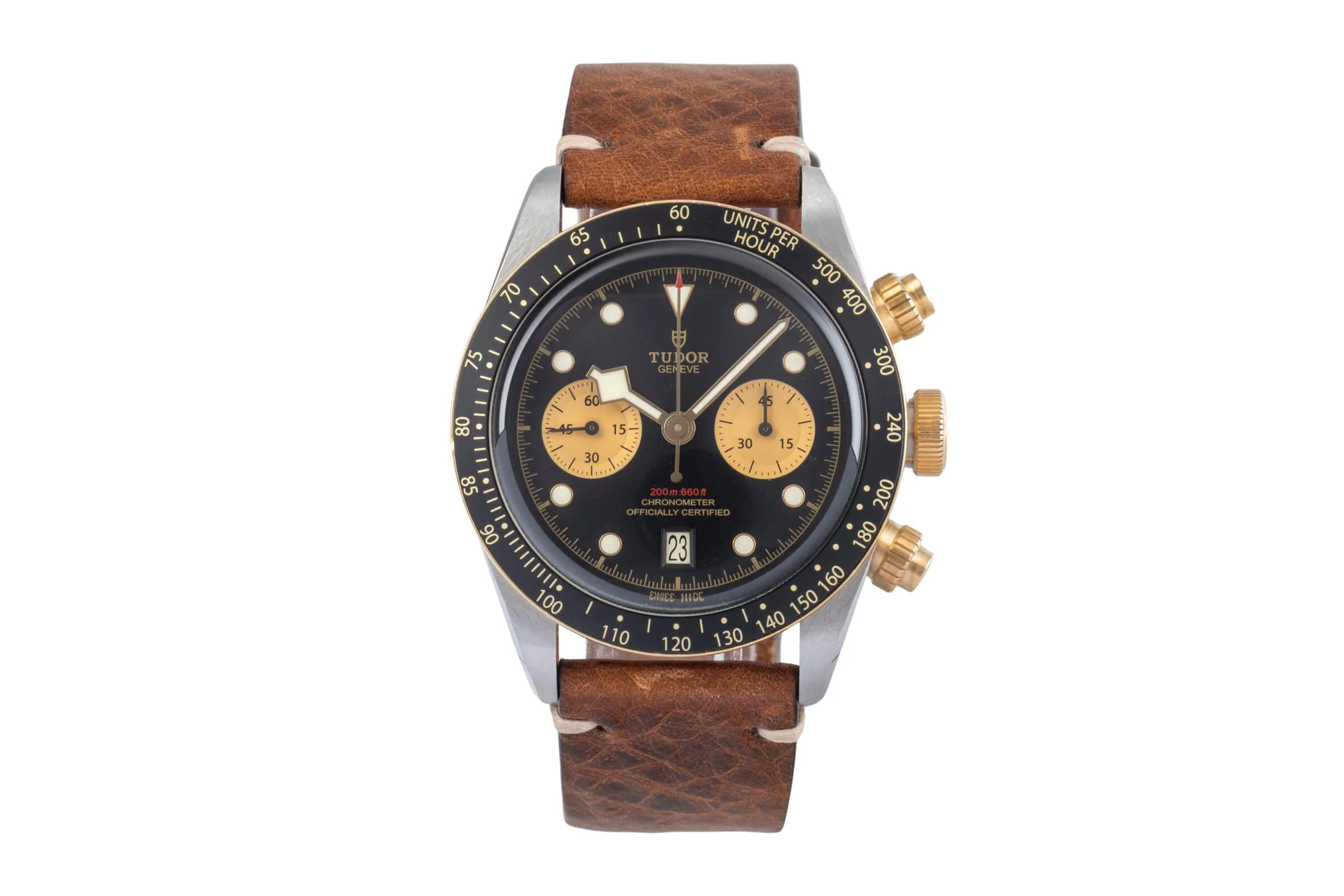 Tudor Black Bay chronograph steel / gold automatic men's watch 79363N LP: 6790EUR  [2501521] - Image 5