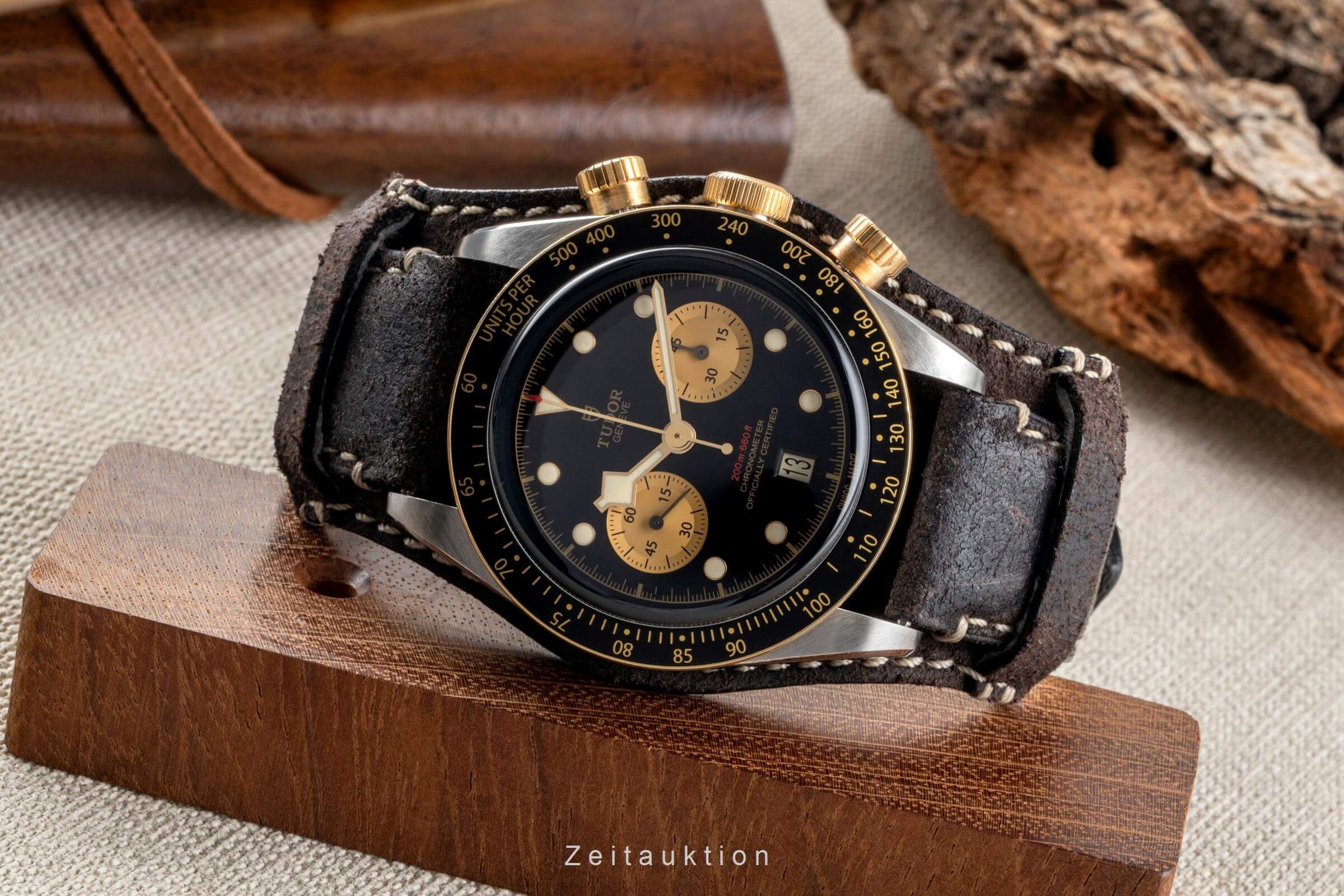 Tudor Black Bay chronograph steel / gold automatic men's watch 79363N LP: 6790EUR  [2501904] - Image 3