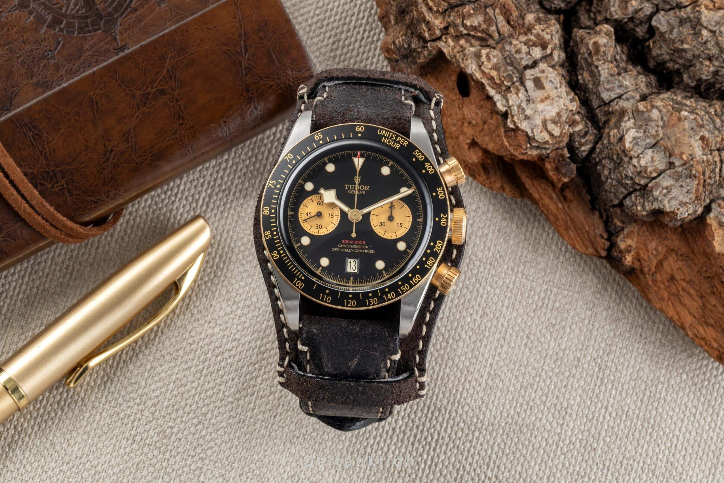 Tudor Black Bay chronograph steel / gold automatic men's watch 79363N LP: 6790EUR  [2501904] - Image 4