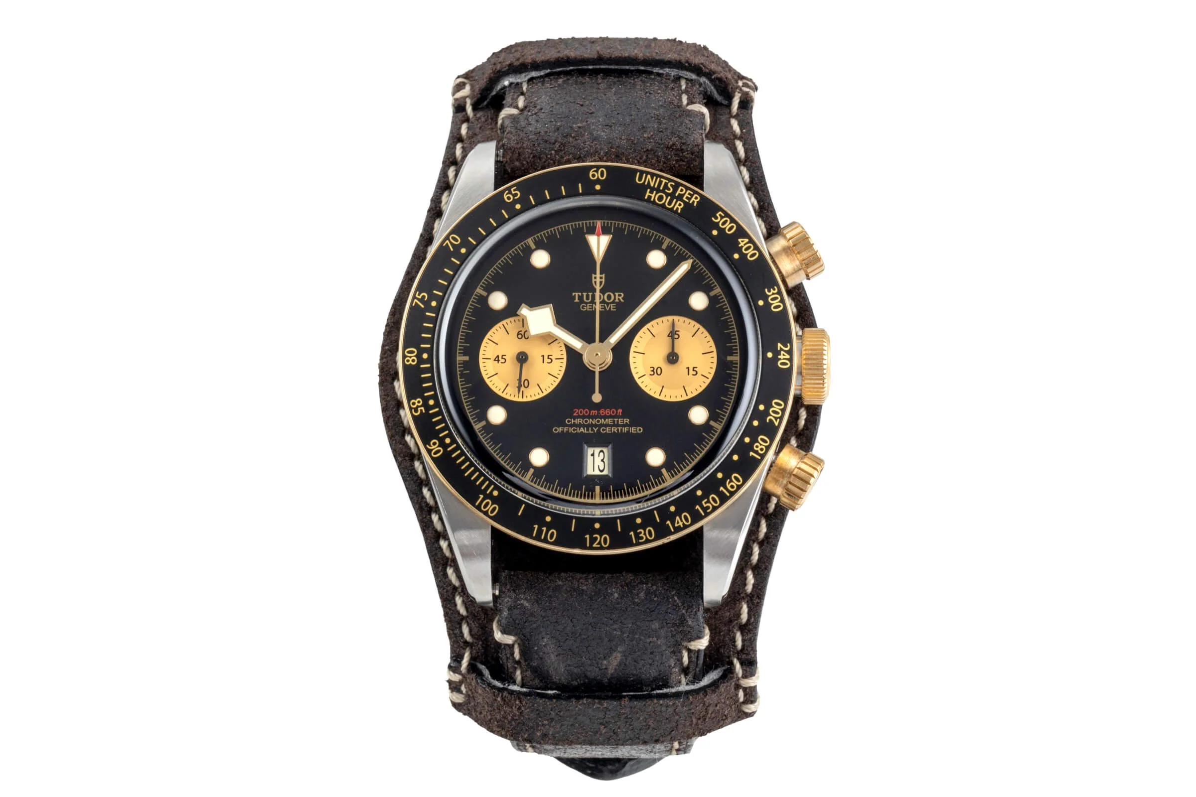 Tudor Black Bay chronograph steel / gold automatic men's watch 79363N LP: 6790EUR  [2501904] - Image 5
