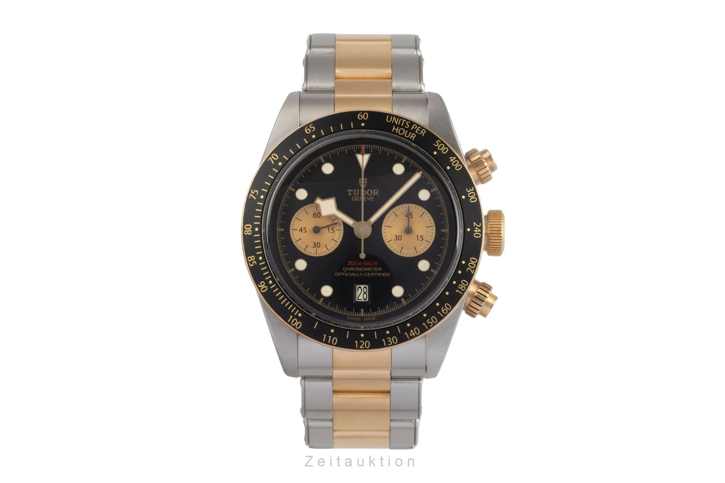 Tudor Black Bay chronograph steel / gold automatic men's watch 79363N LP: 8410EUR  [2503452] - Image 5