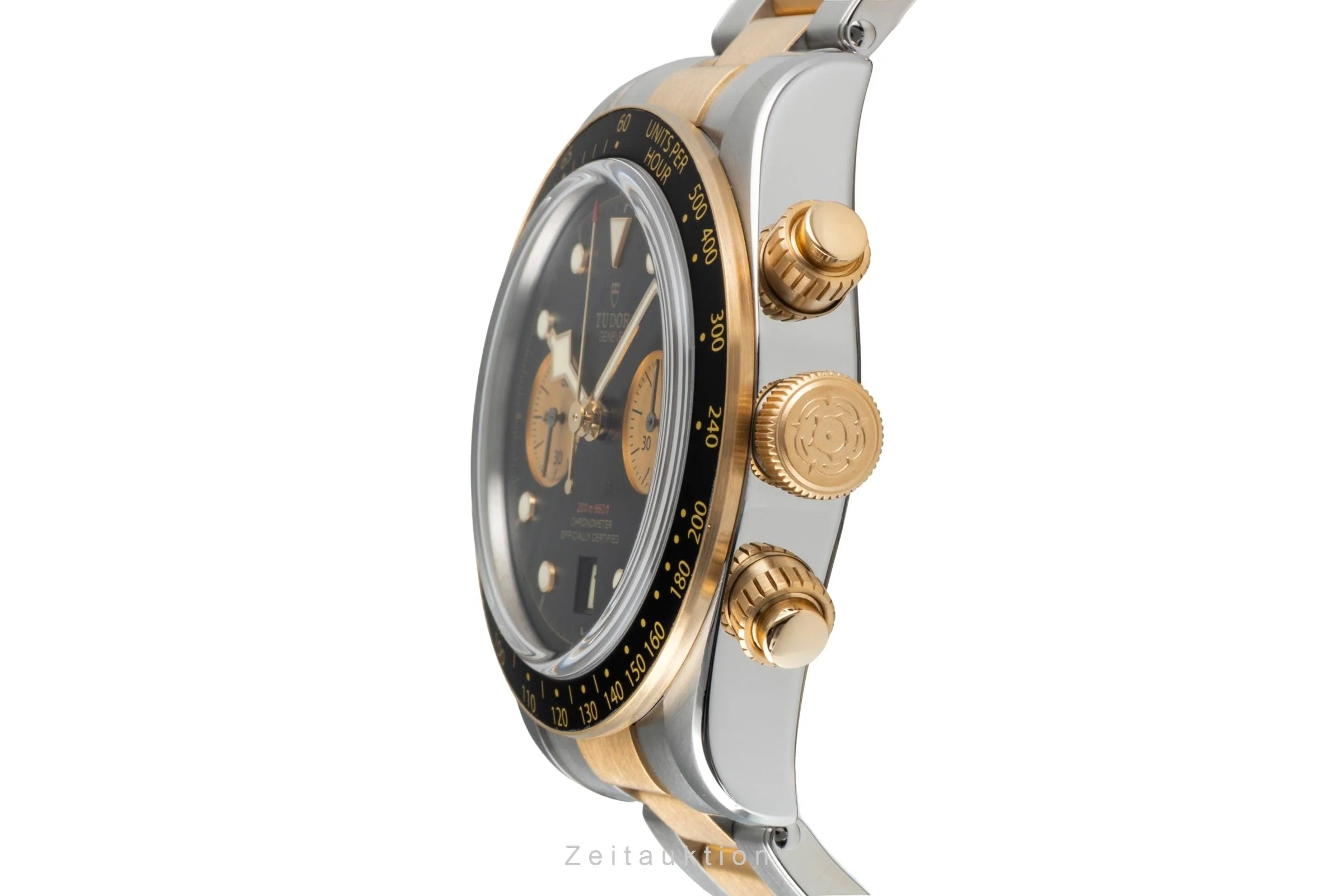Tudor Black Bay chronograph steel / gold automatic men's watch M79363N-0001 LP: 9590EUR  [2600175] - Image 7