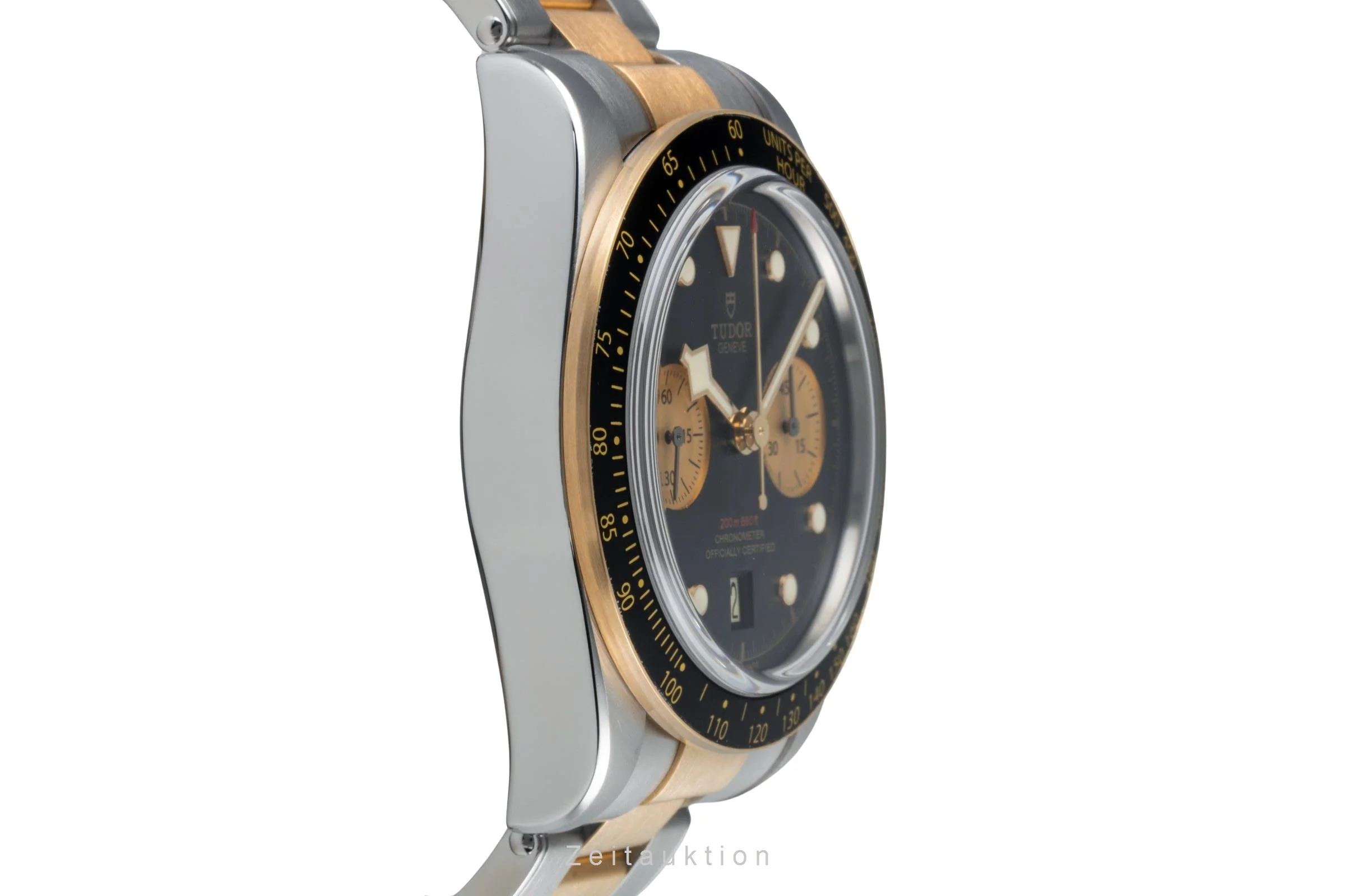 Tudor Black Bay chronograph steel / gold automatic men's watch M79363N-0001 LP: 9590EUR  [2600175] - Image 8
