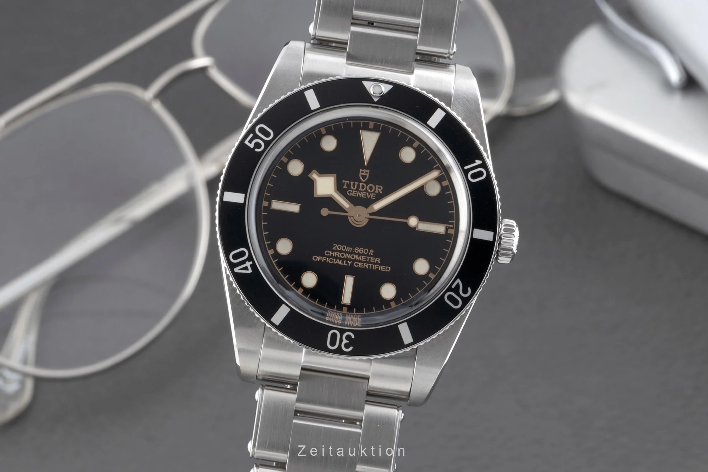 Tudor Black Bay steel automatic men's watch 79000N LP: 4040EUR  [2504209] - Image 2