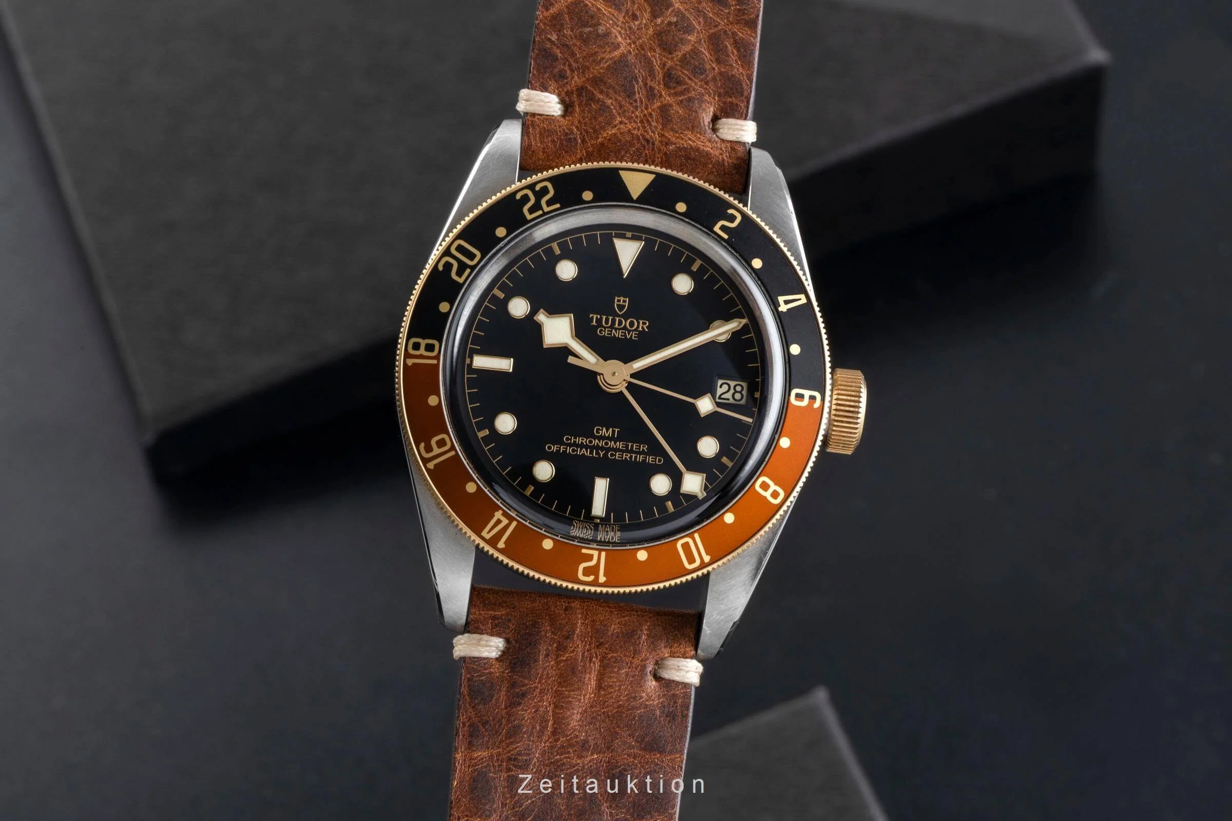 Tudor Black Bay steel / gold automatic men's watch 79833 LP: 4840EUR  [2501600] - Image 2