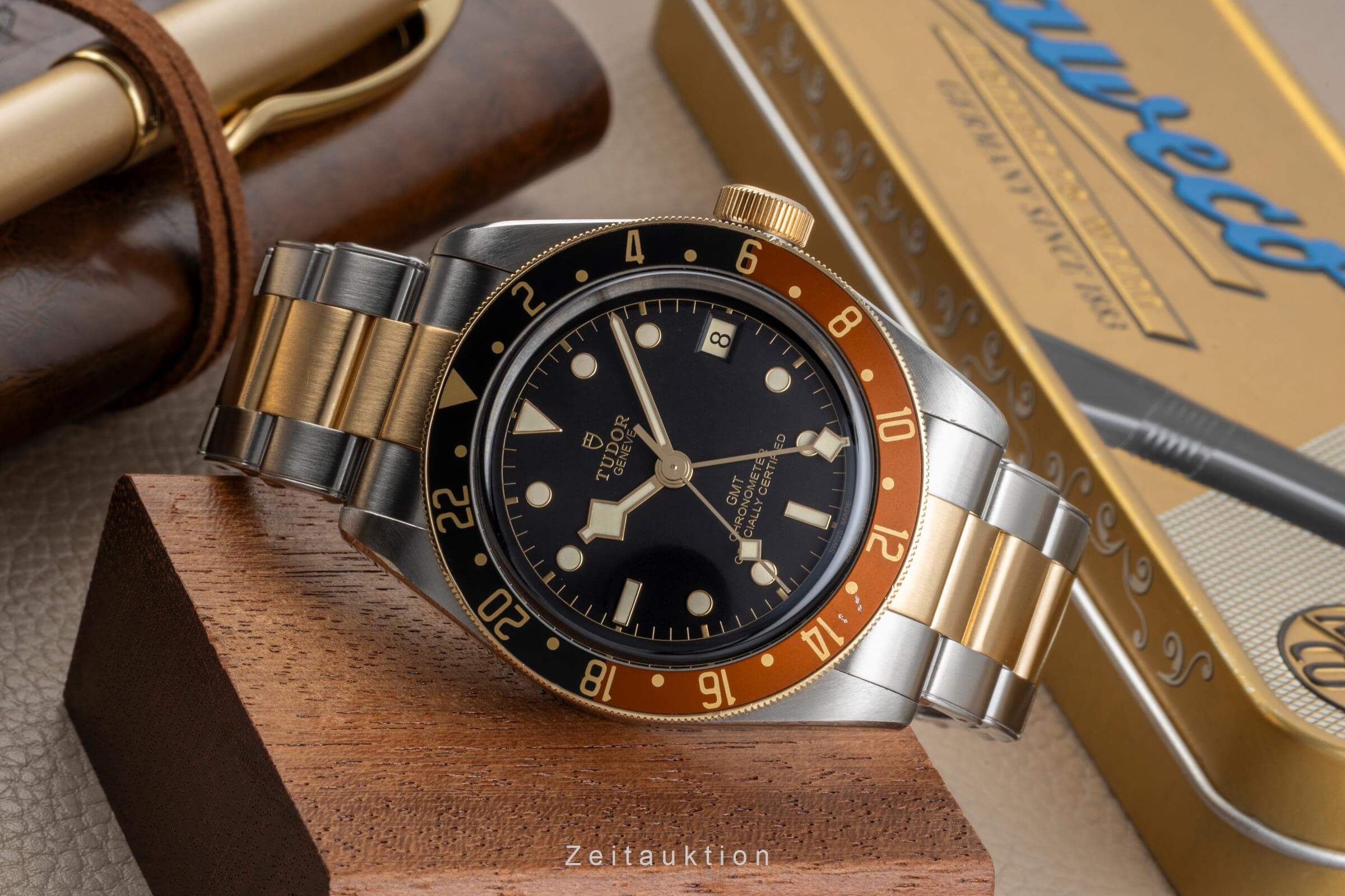 Tudor Black Bay steel / gold automatic men's watch 79833MN-0001 LP: 6460EUR  [2501803] - Image 3