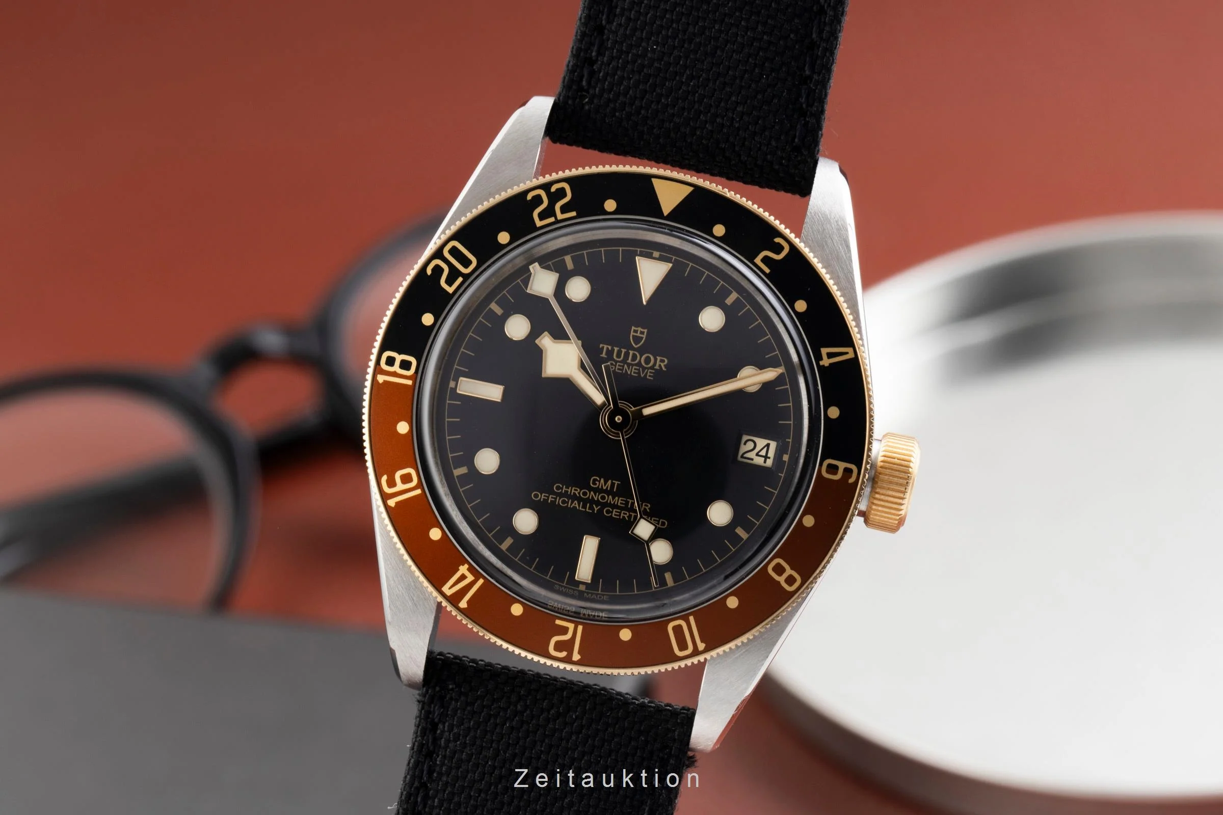 Tudor Black Bay steel / gold automatic men's watch 79833MN-0004 LP: 5150EUR  [2600850] - Image 2