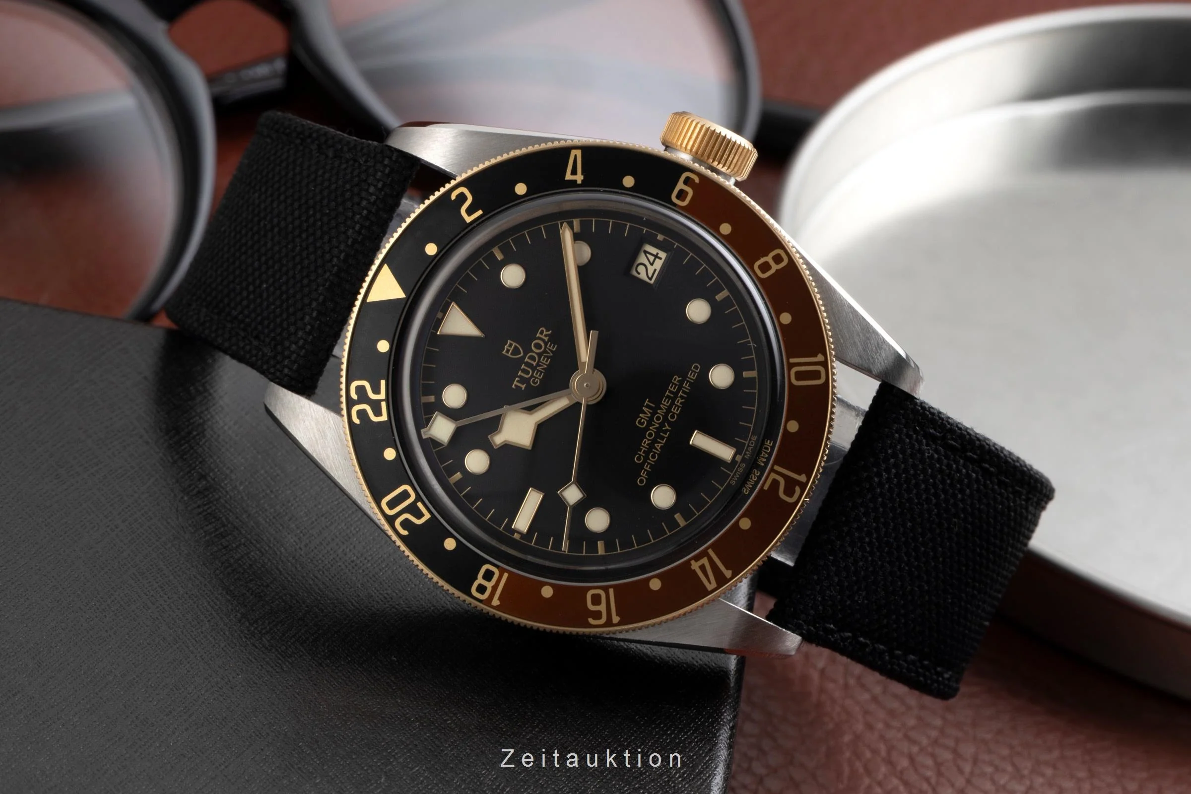 Tudor Black Bay steel / gold automatic men's watch 79833MN-0004 LP: 5150EUR  [2600850] - Image 3