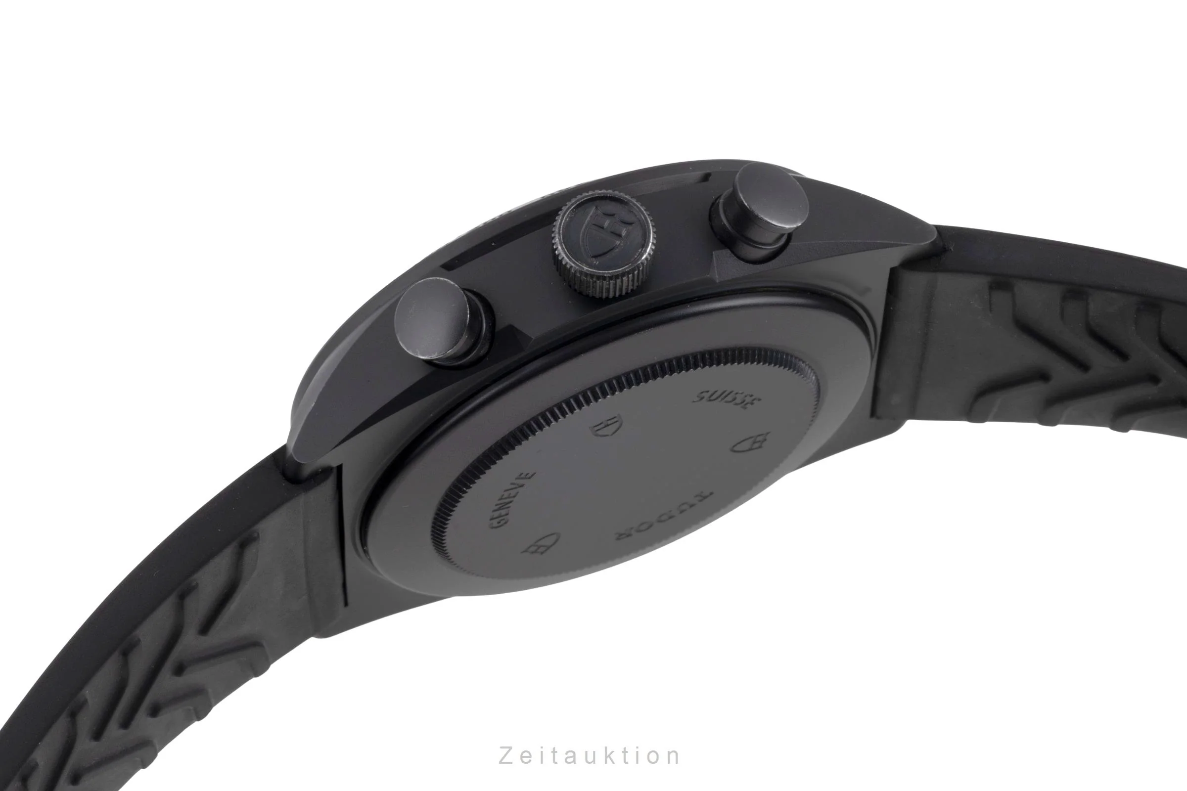 Tudor Black Shield chronograph ceramic / steel automatic men's watch 42000C  [2600427] - Image 13