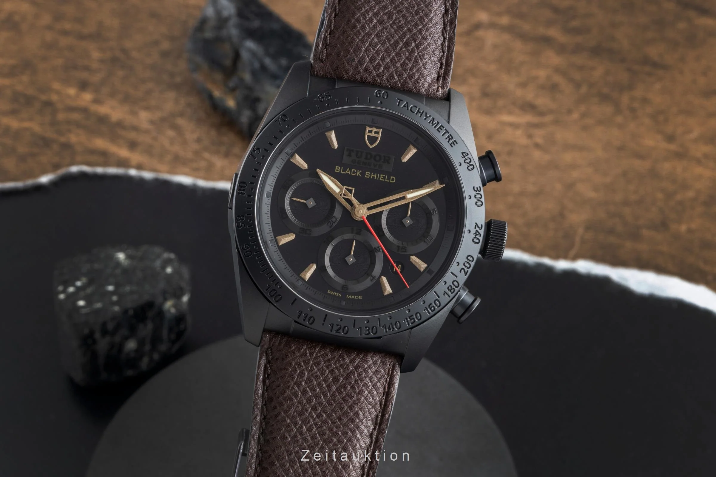 Tudor Black Shield chronograph ceramic / steel automatic men's watch 42000CN  [2506979] - Image 2