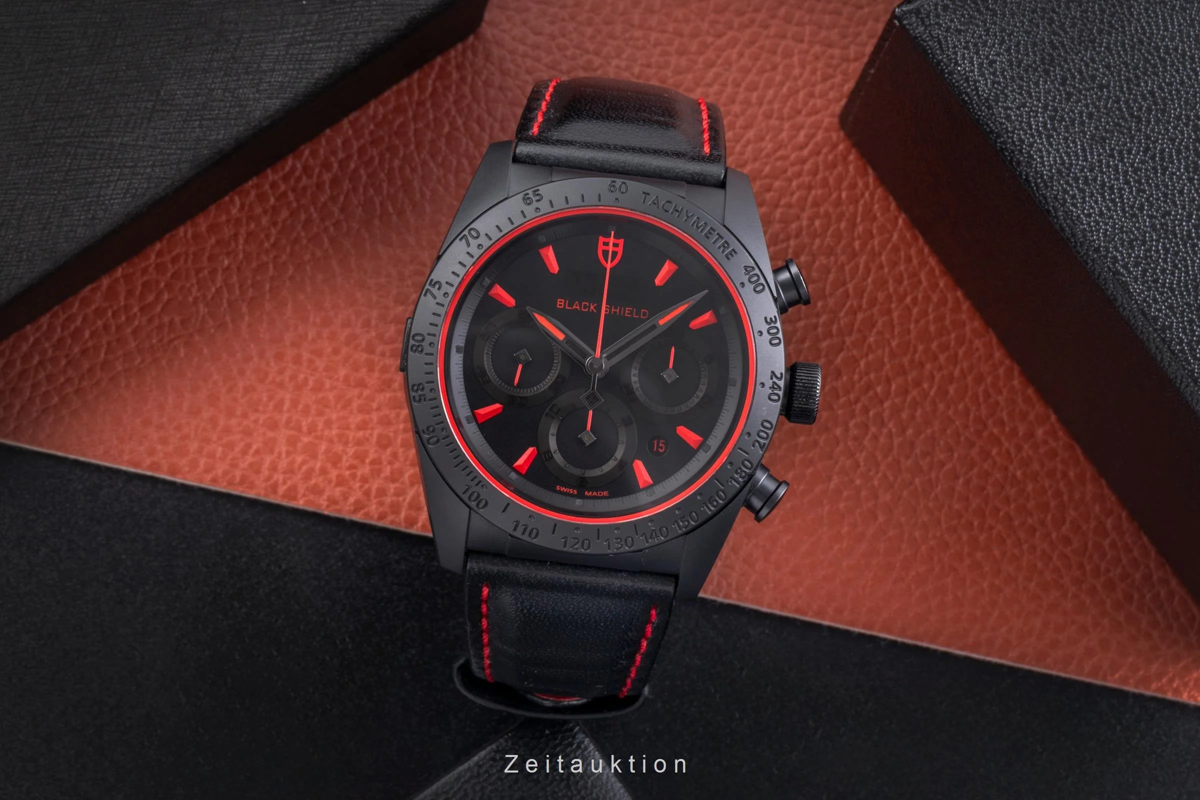 Tudor Black Shield chronograph ceramic / steel automatic men's watch 42000CR  [2505869] - Image 4