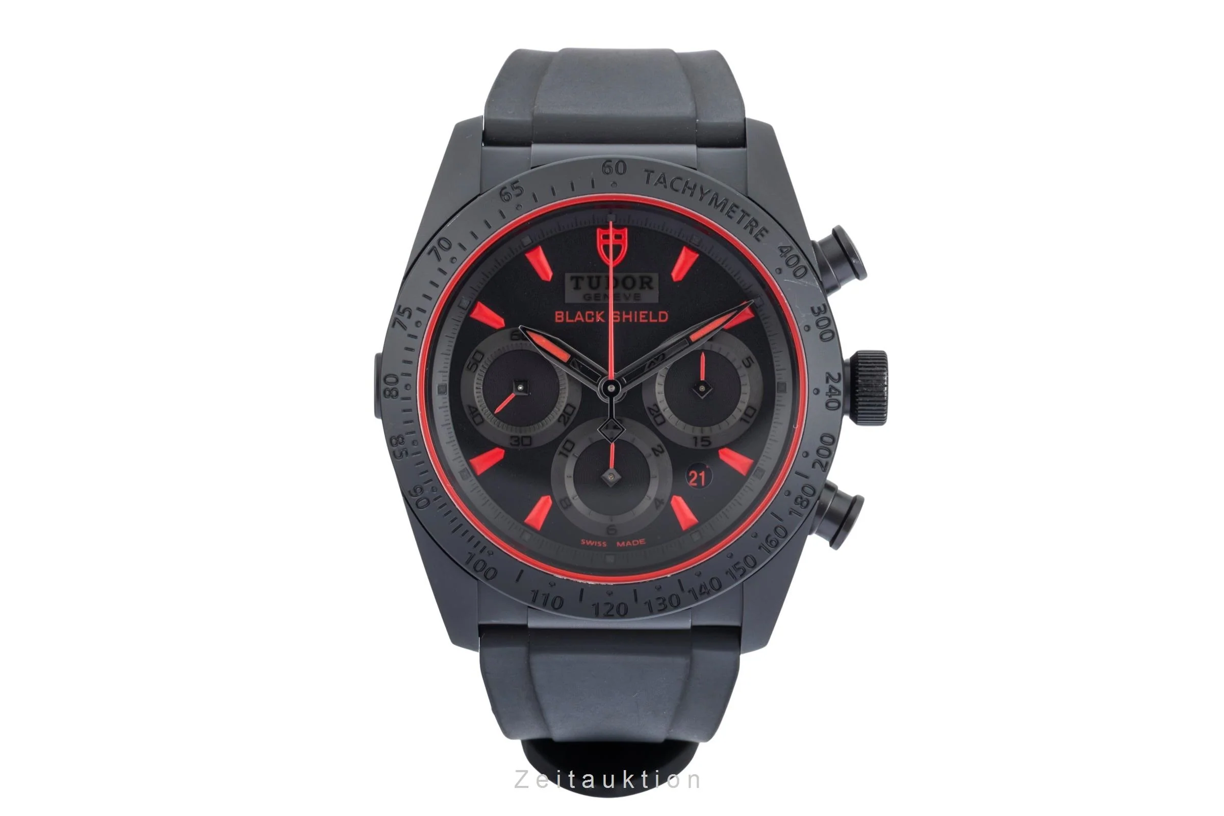 Tudor Black Shield chronograph ceramic / steel automatic men's watch 42000CR  [2506910] - Image 5