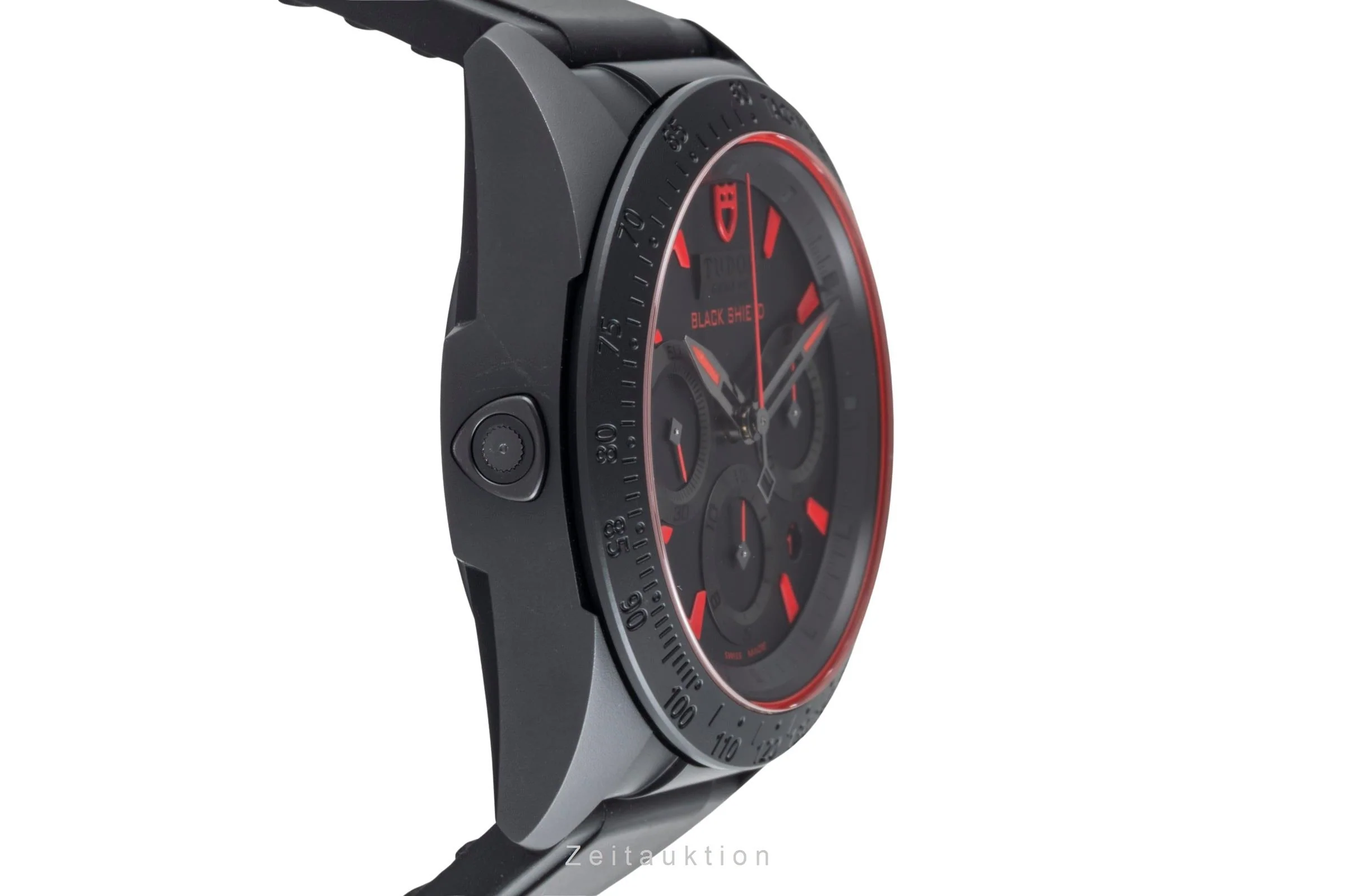 Tudor Black Shield chronograph ceramic / steel automatic men's watch 42000CR  [2506910] - Image 8
