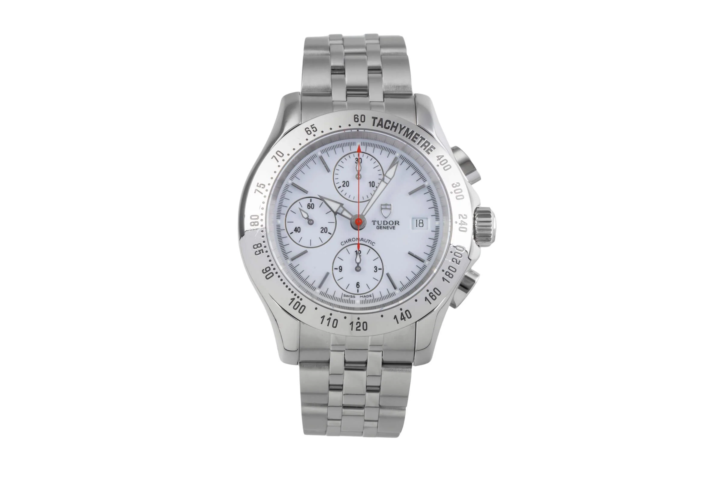 Tudor Chronautic chronograph steel automatic men's watch 79380P  [2406402] - Image 4