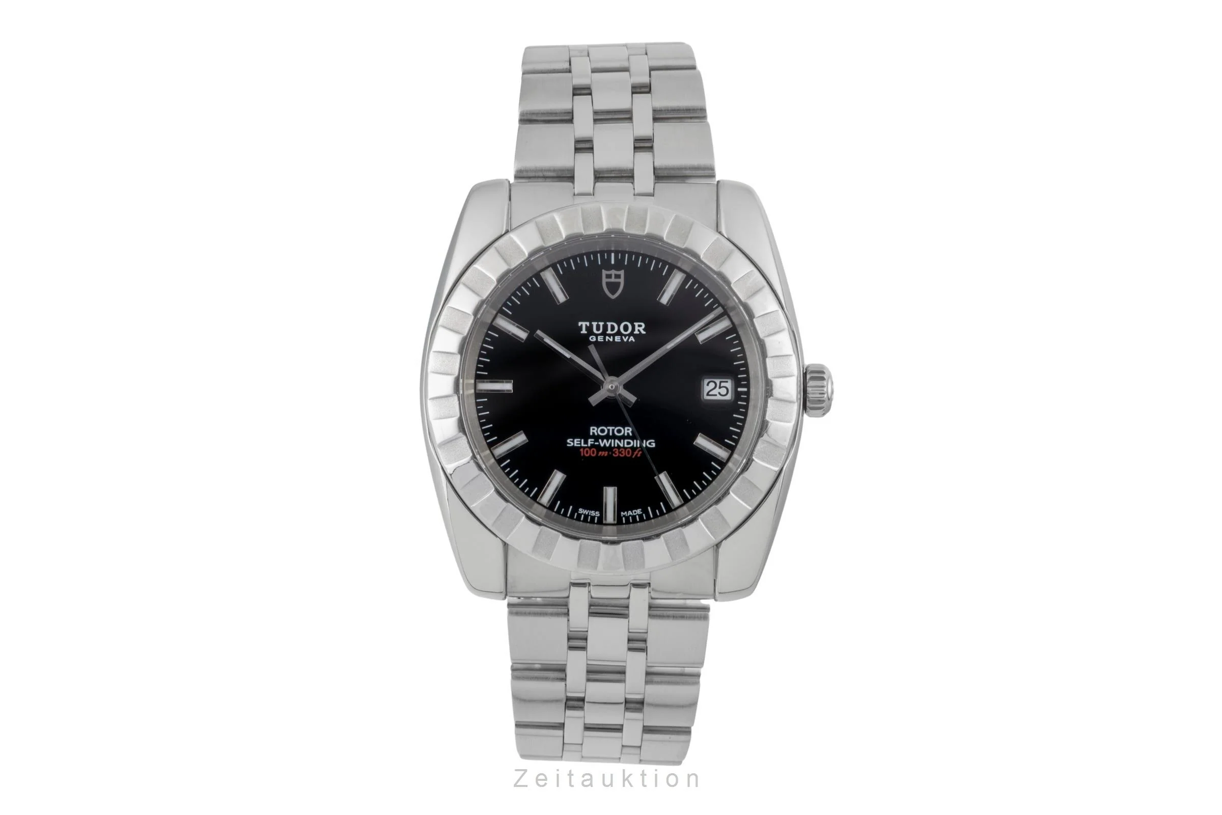 Tudor Classic Date steel automatic men's watch 21010  [2600791] - Image 5