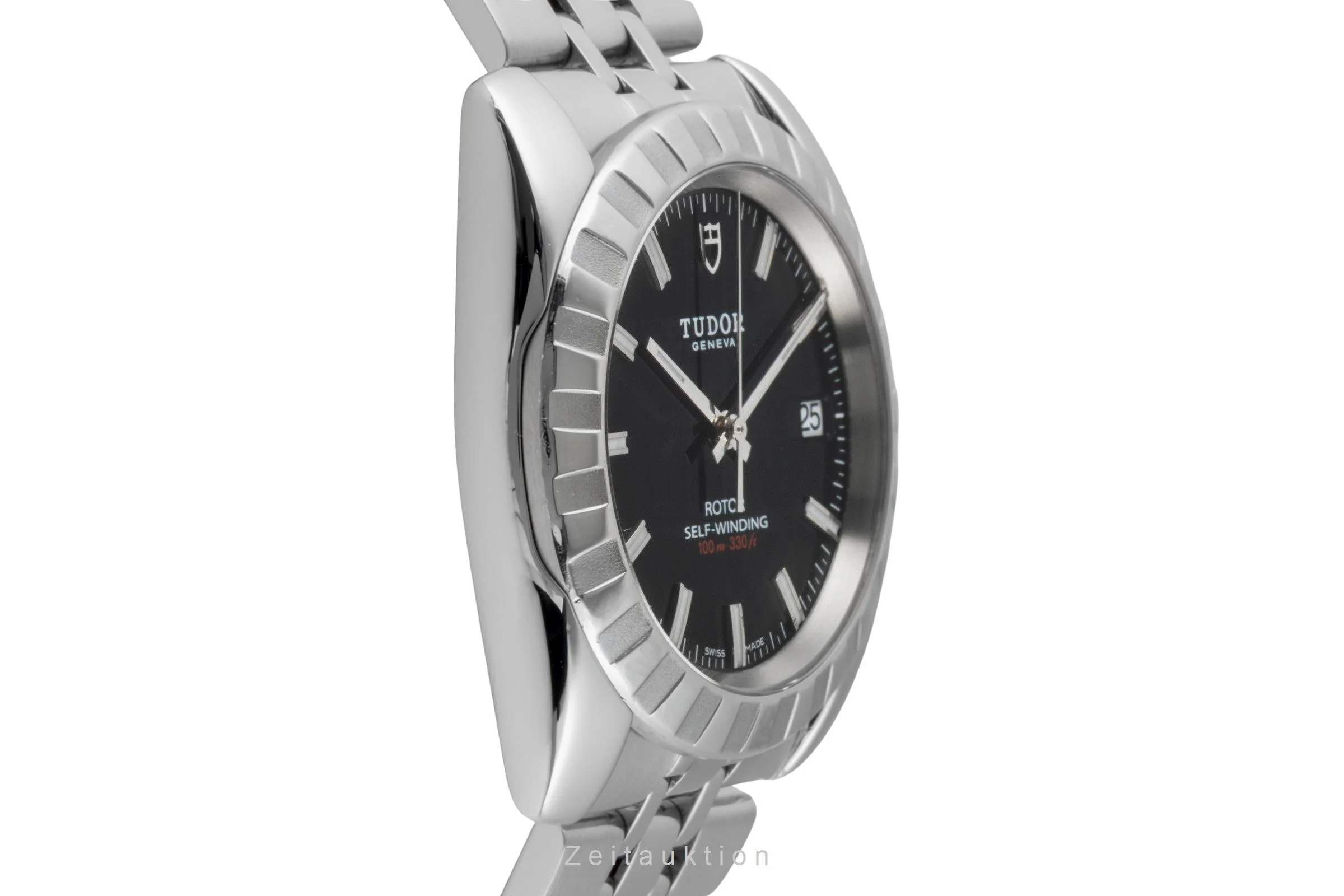 Tudor Classic Date steel automatic men's watch 21010  [2600791] - Image 8