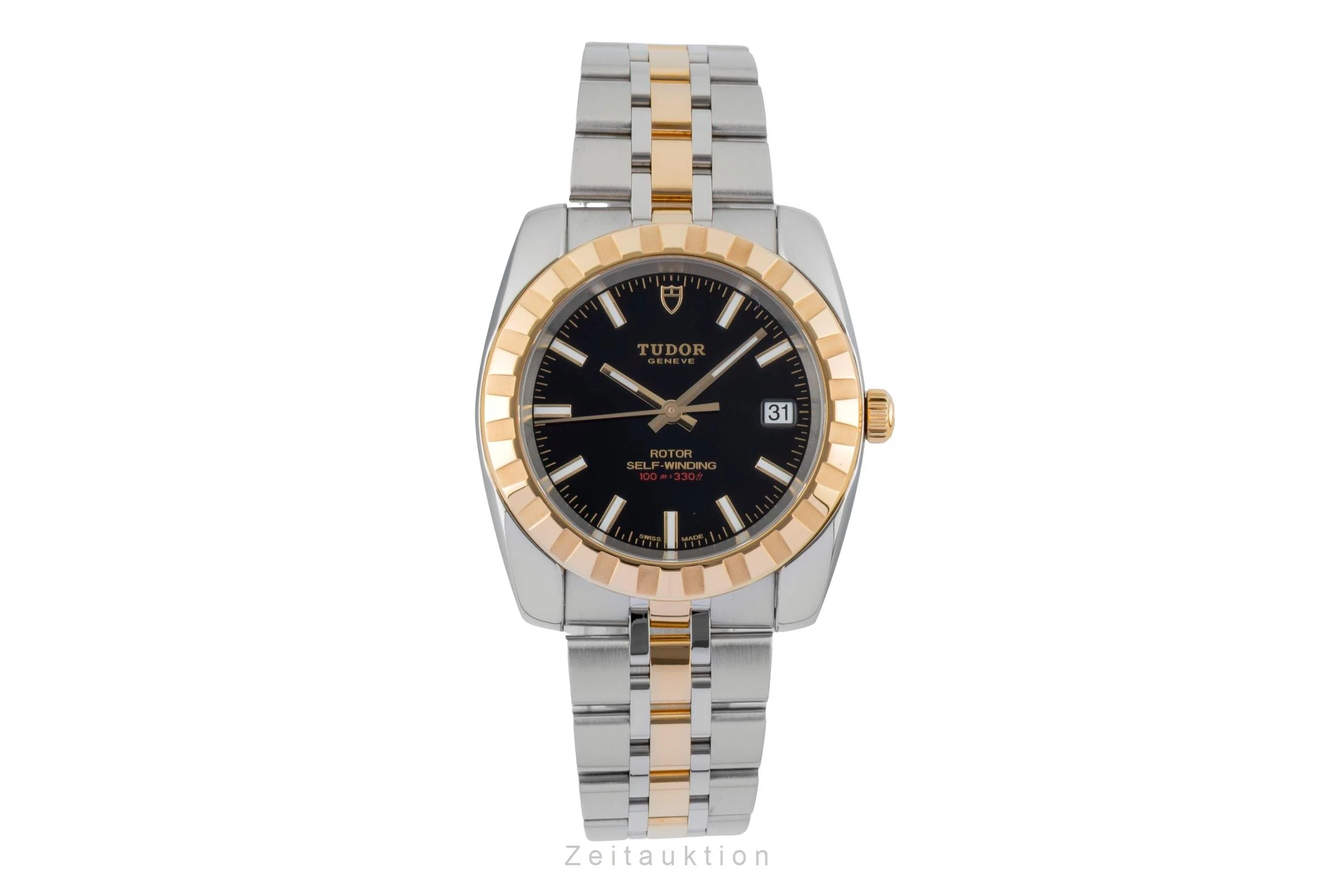 Tudor Classic Date steel / gold automatic men's watch 21013  [2600679] - Image 5