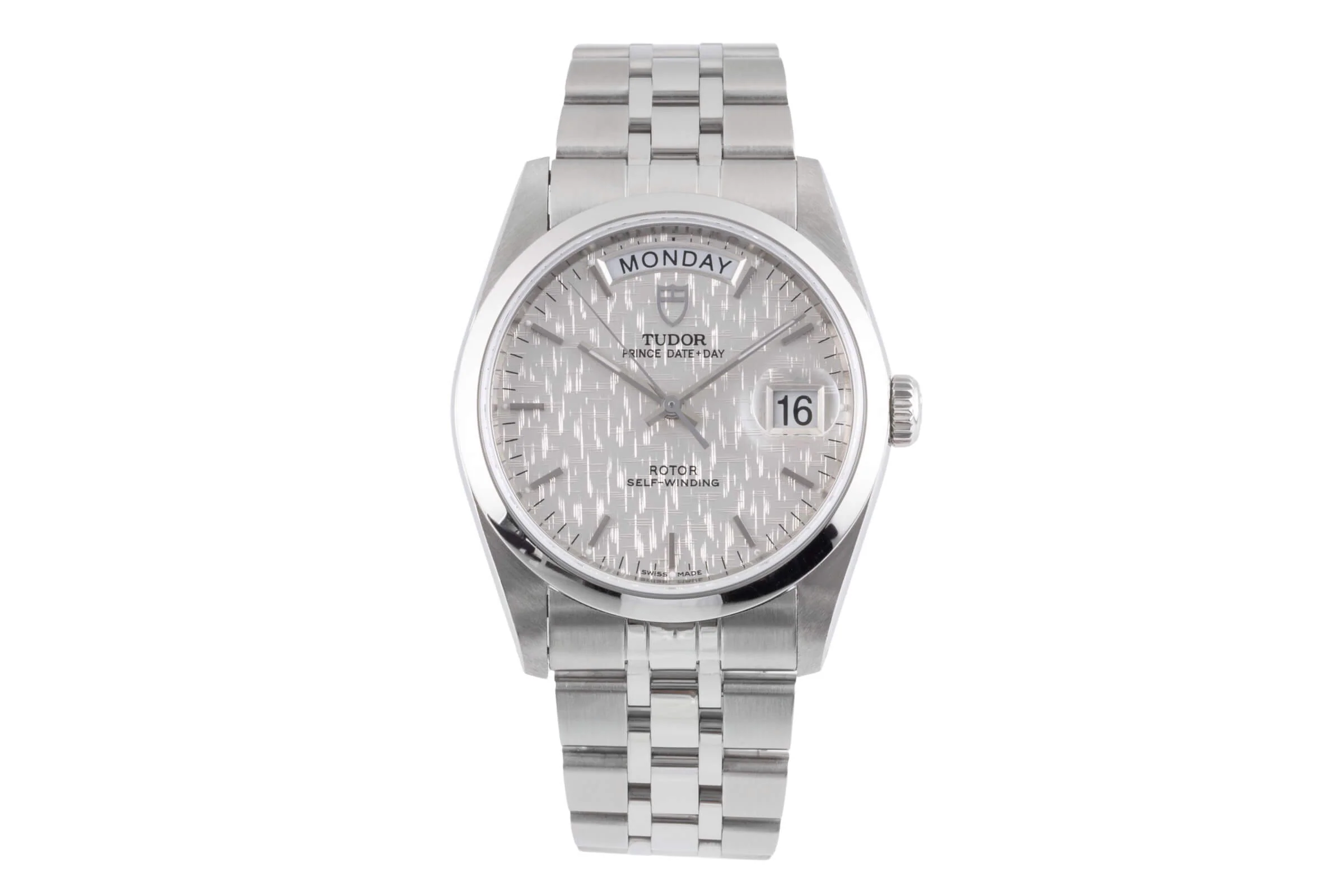 Tudor Date-Day steel automatic men's watch 76200  [2406292] - Image 4