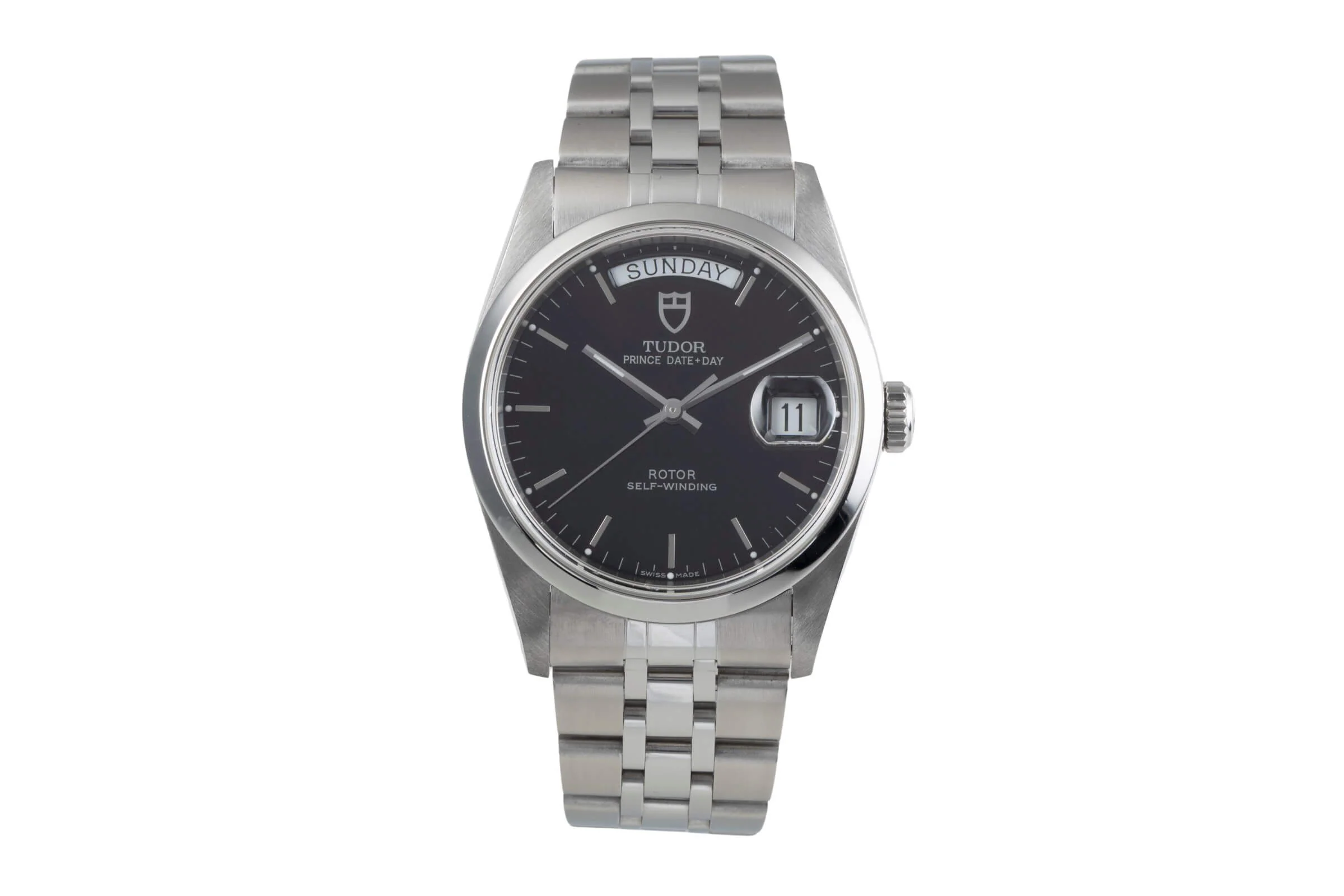 Tudor Date-Day steel automatic men's watch 76200  [2501908] - Image 5