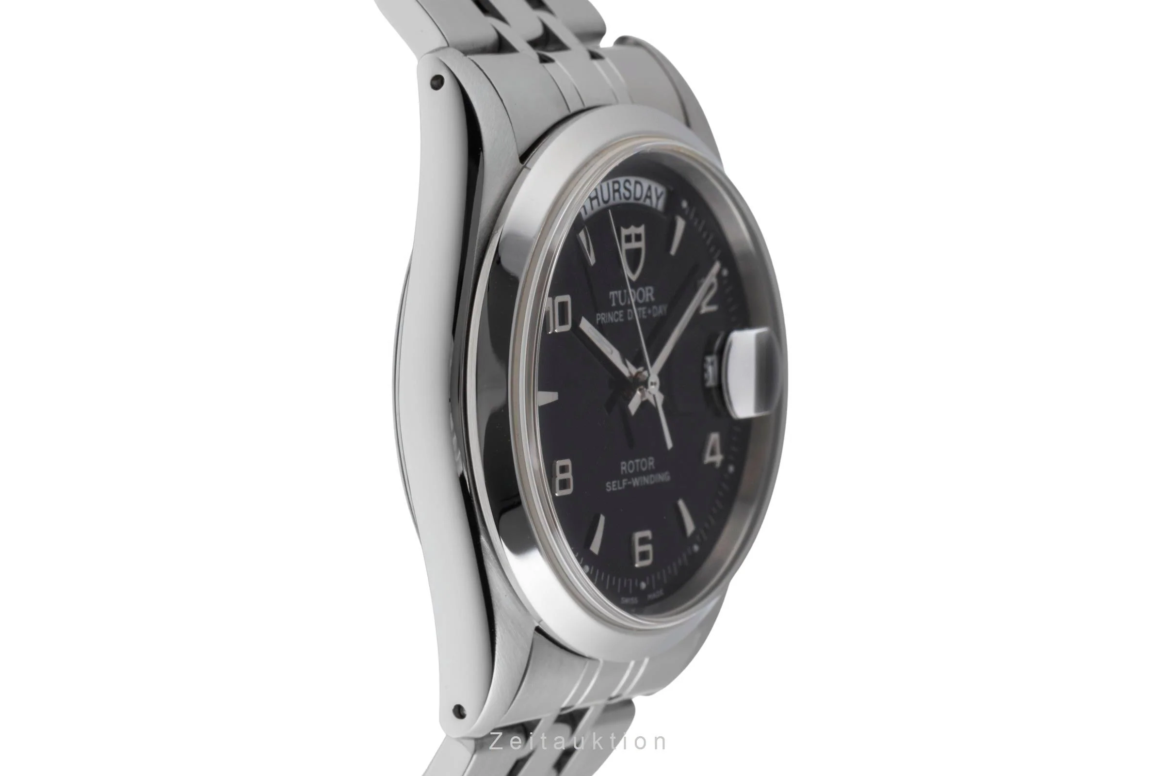 Tudor Date-Day steel automatic men's watch 76200  [2501909] - Image 8
