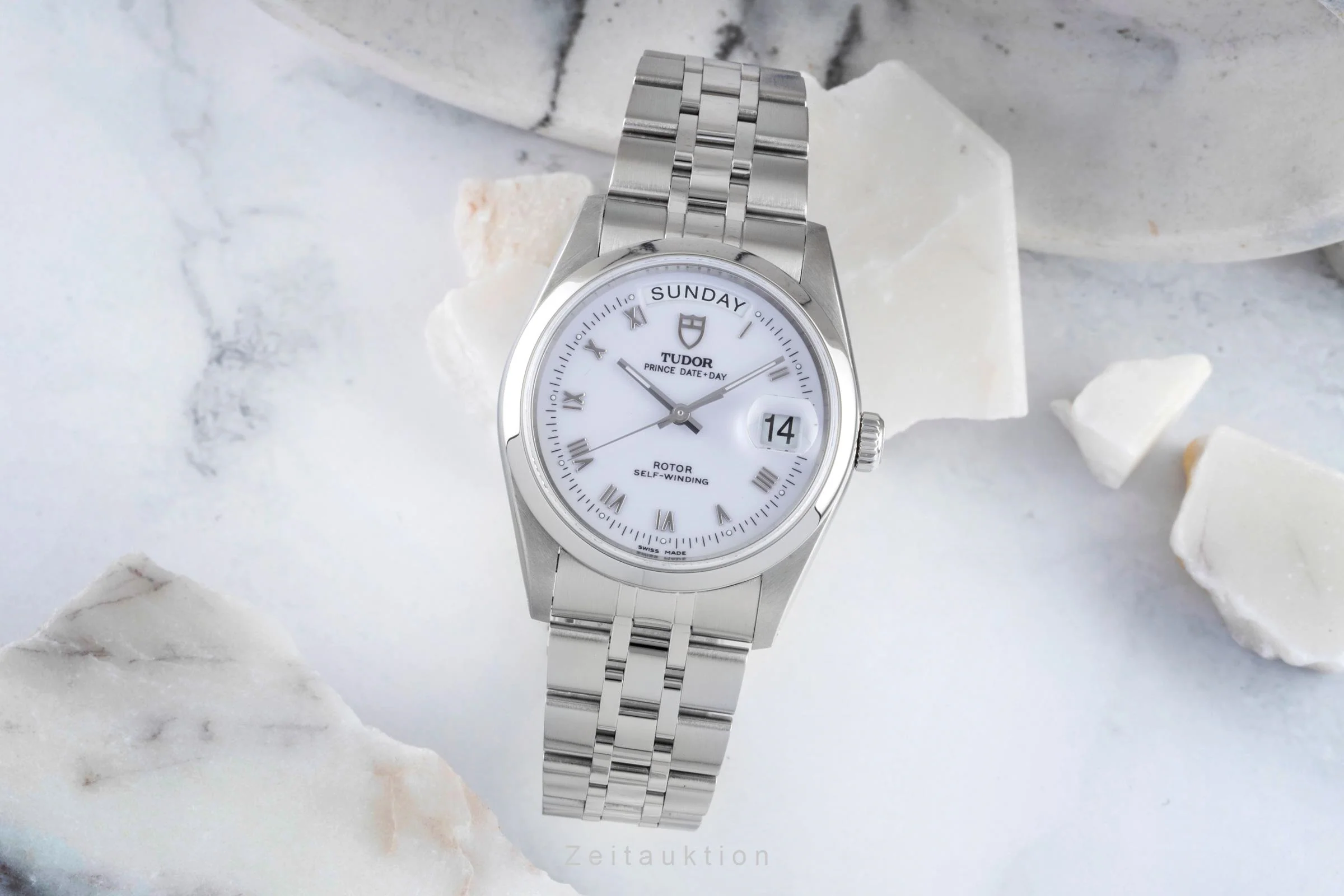 Tudor Date-Day steel automatic men's watch 76200  [2505172] - Image 4
