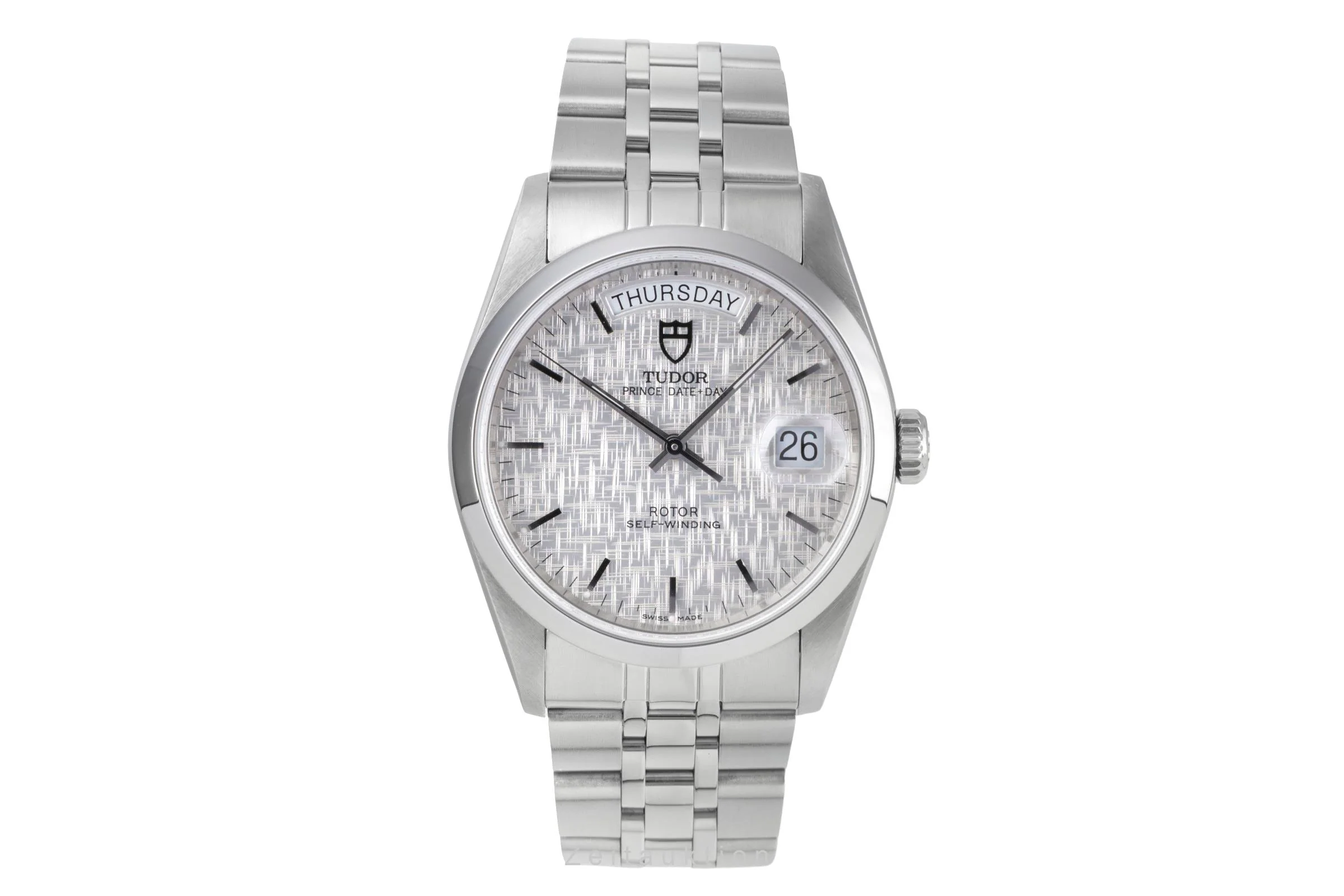Tudor Date-Day steel automatic men's watch 76200  [2505936] - Image 5