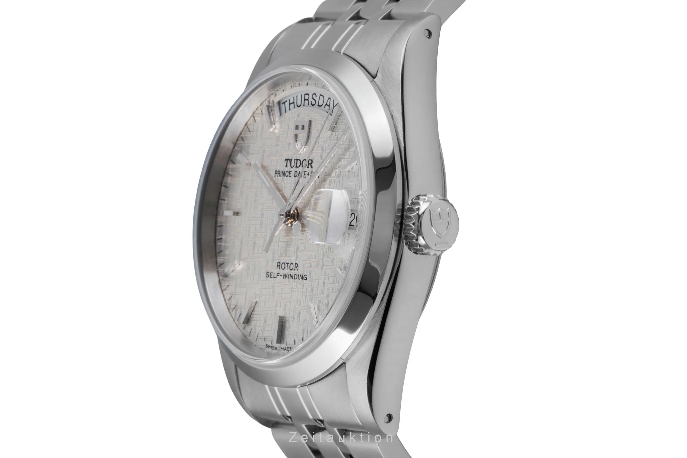 Tudor Date-Day steel automatic men's watch 76200  [2505936] - Image 7