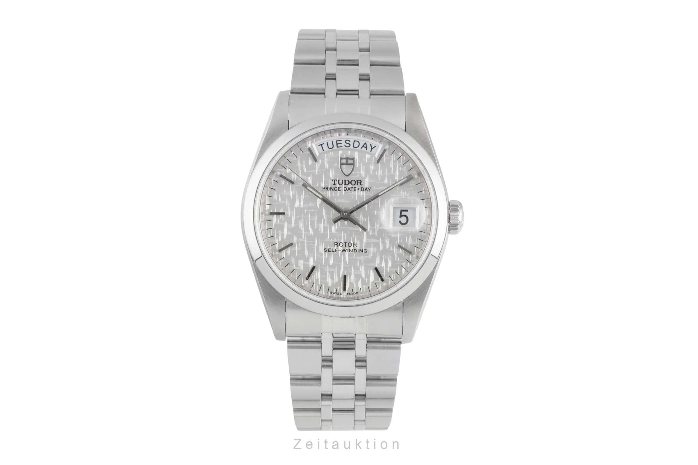 Tudor Date-Day steel automatic men's watch 76200  [2506723] - Image 5