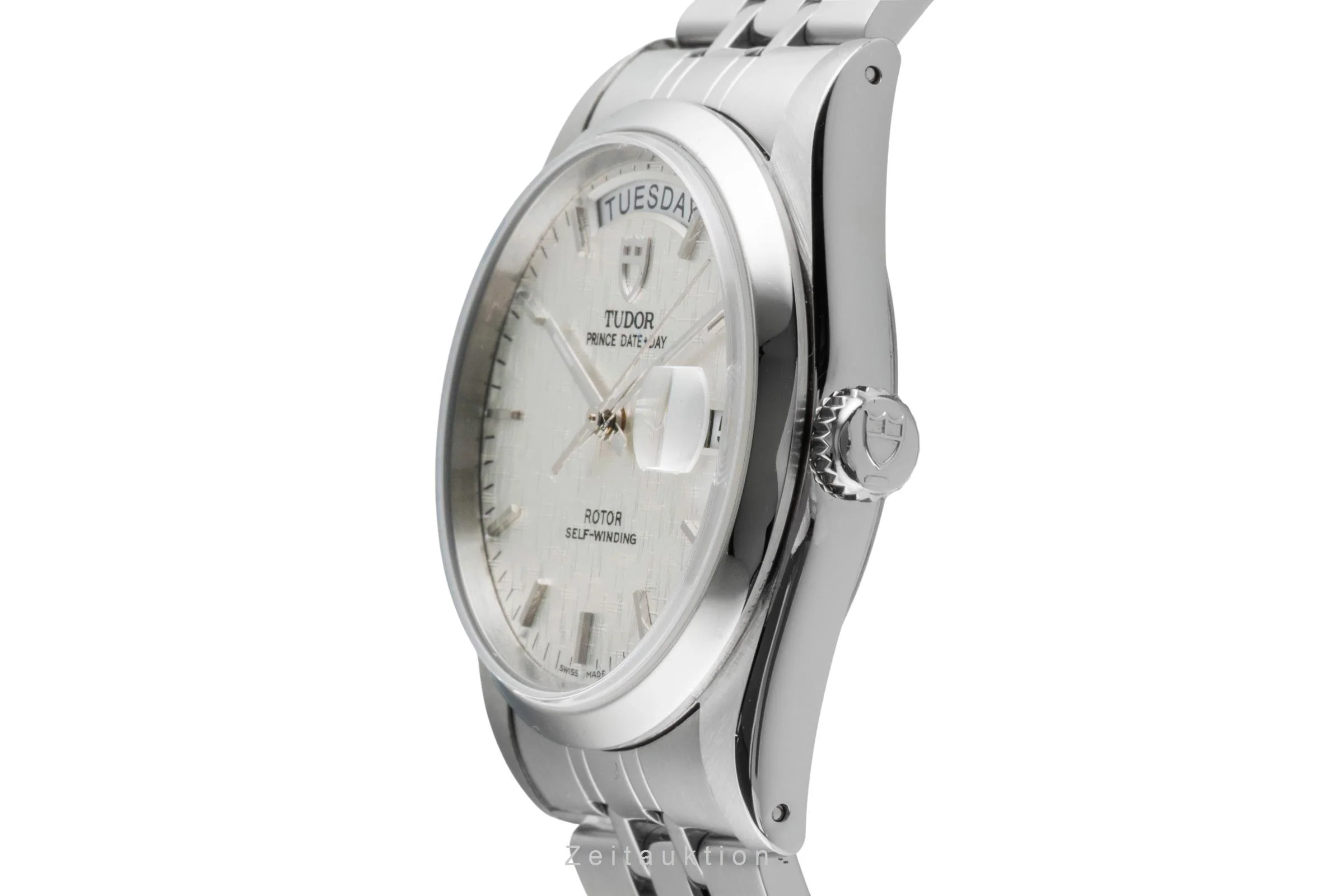 Tudor Date-Day steel automatic men's watch 76200  [2506723] - Image 7
