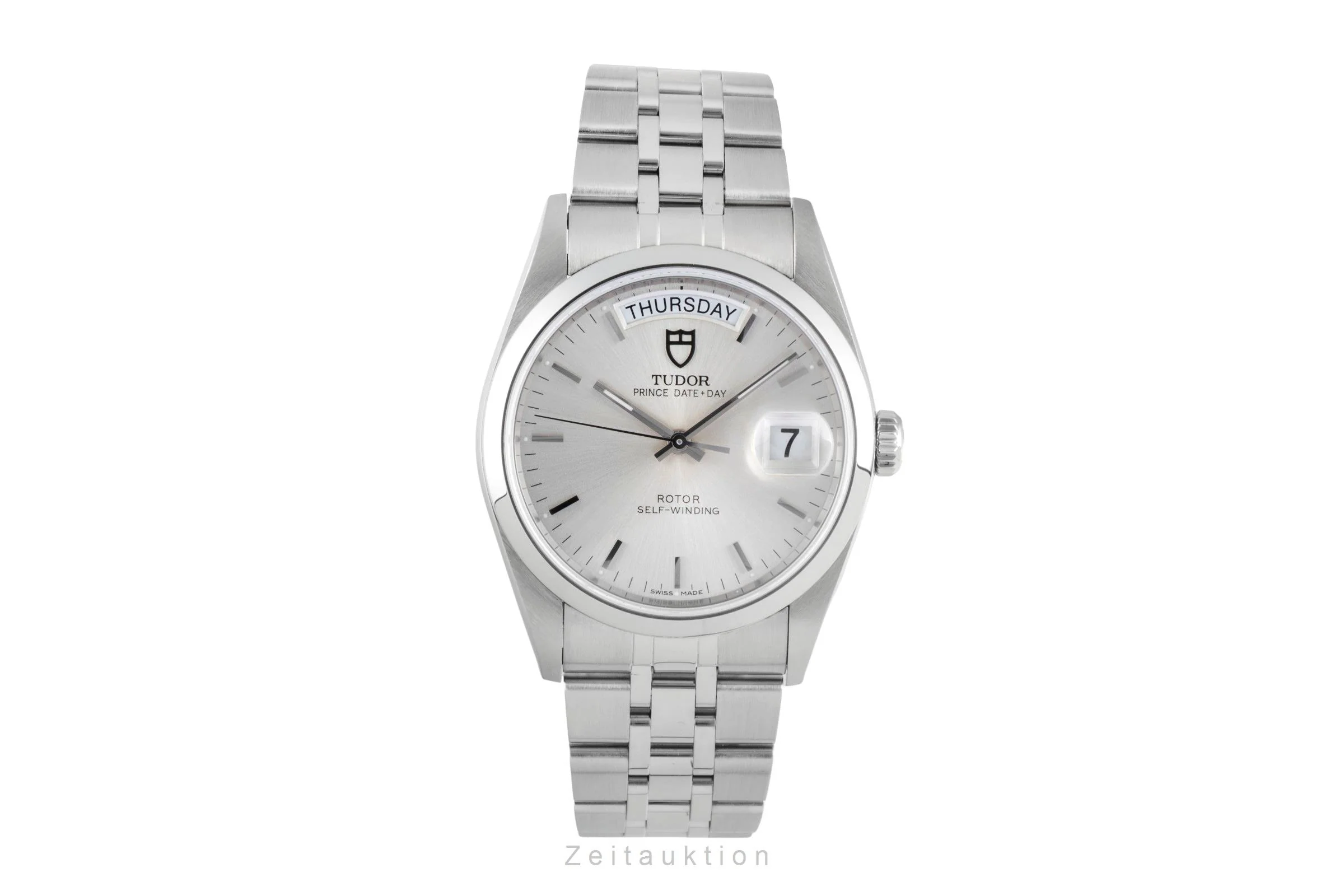 Tudor Date-Day steel automatic men's watch 76200  [2507291] - Image 5