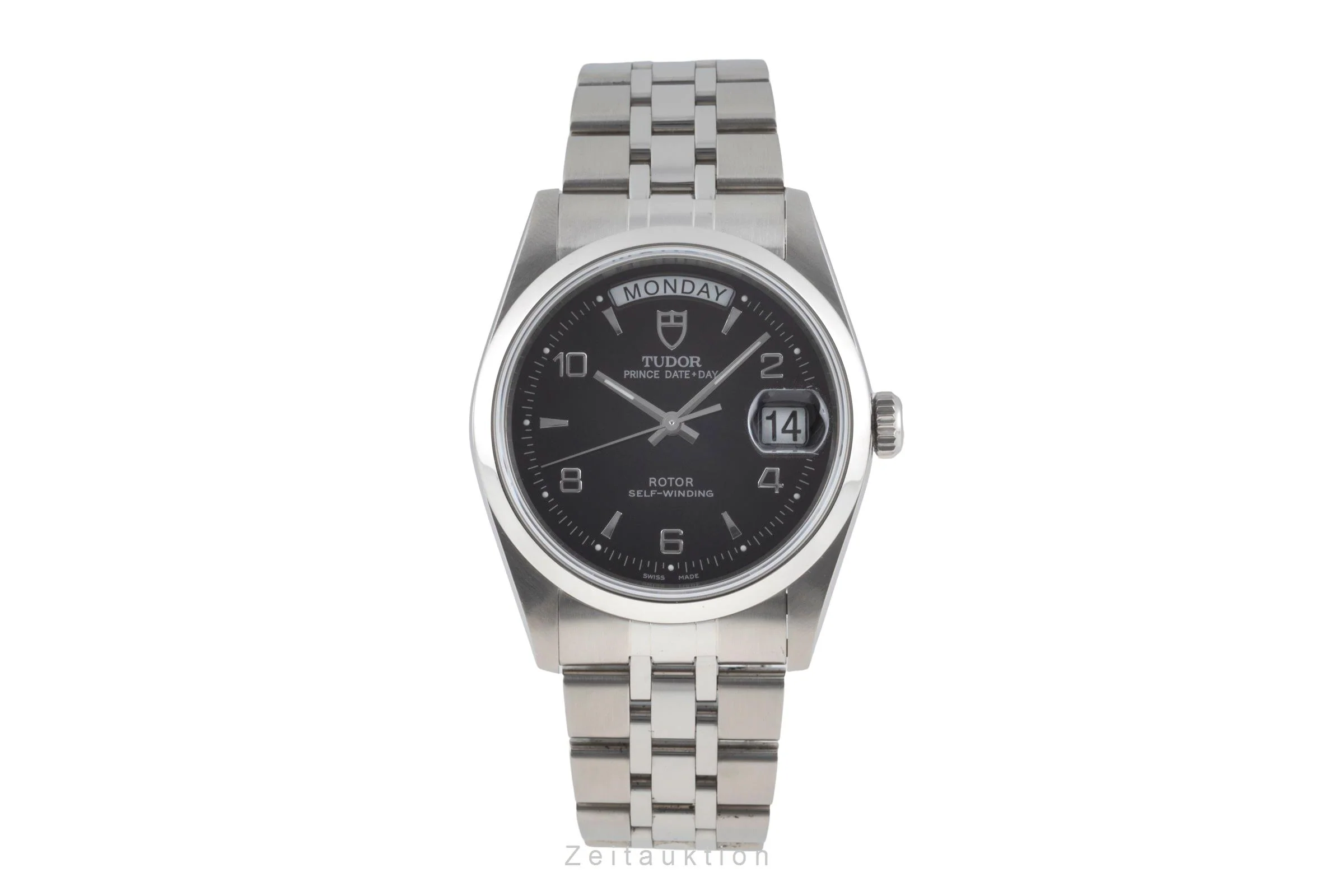 Tudor Date-Day steel automatic men's watch 76200  [2600420] - Image 5