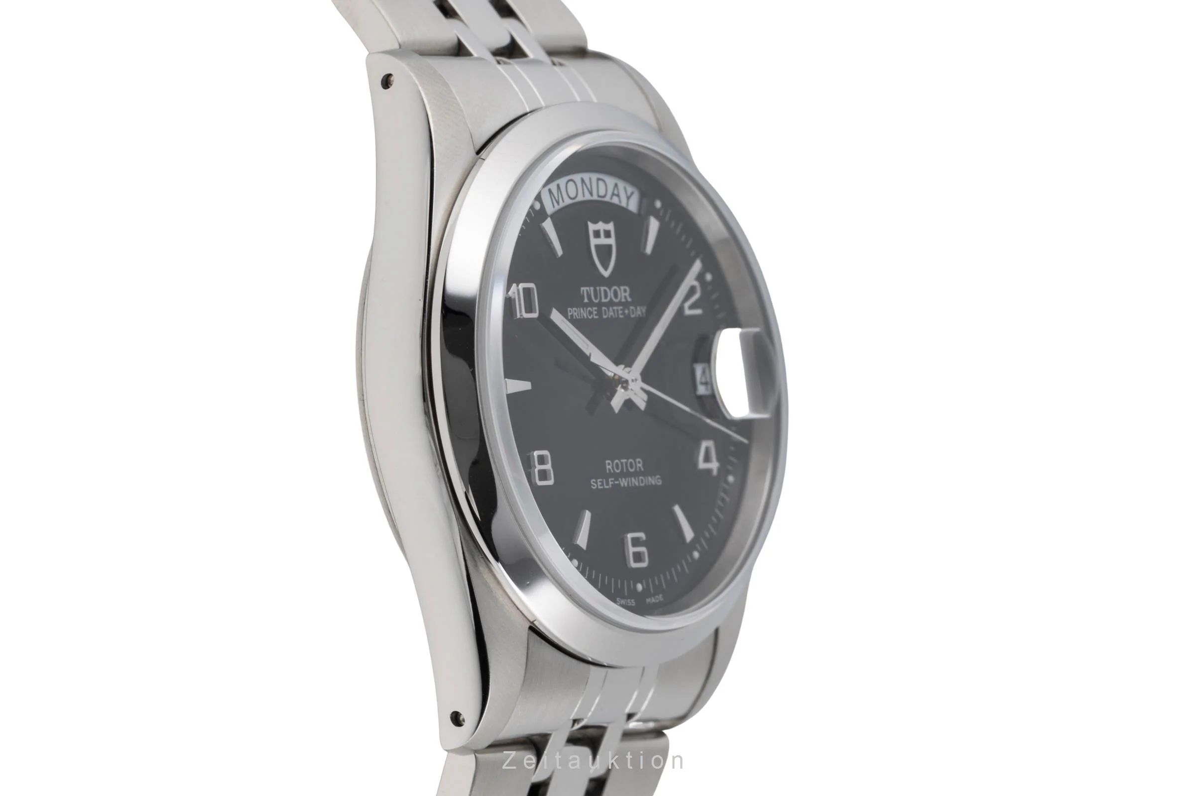 Tudor Date-Day steel automatic men's watch 76200  [2600420] - Image 8