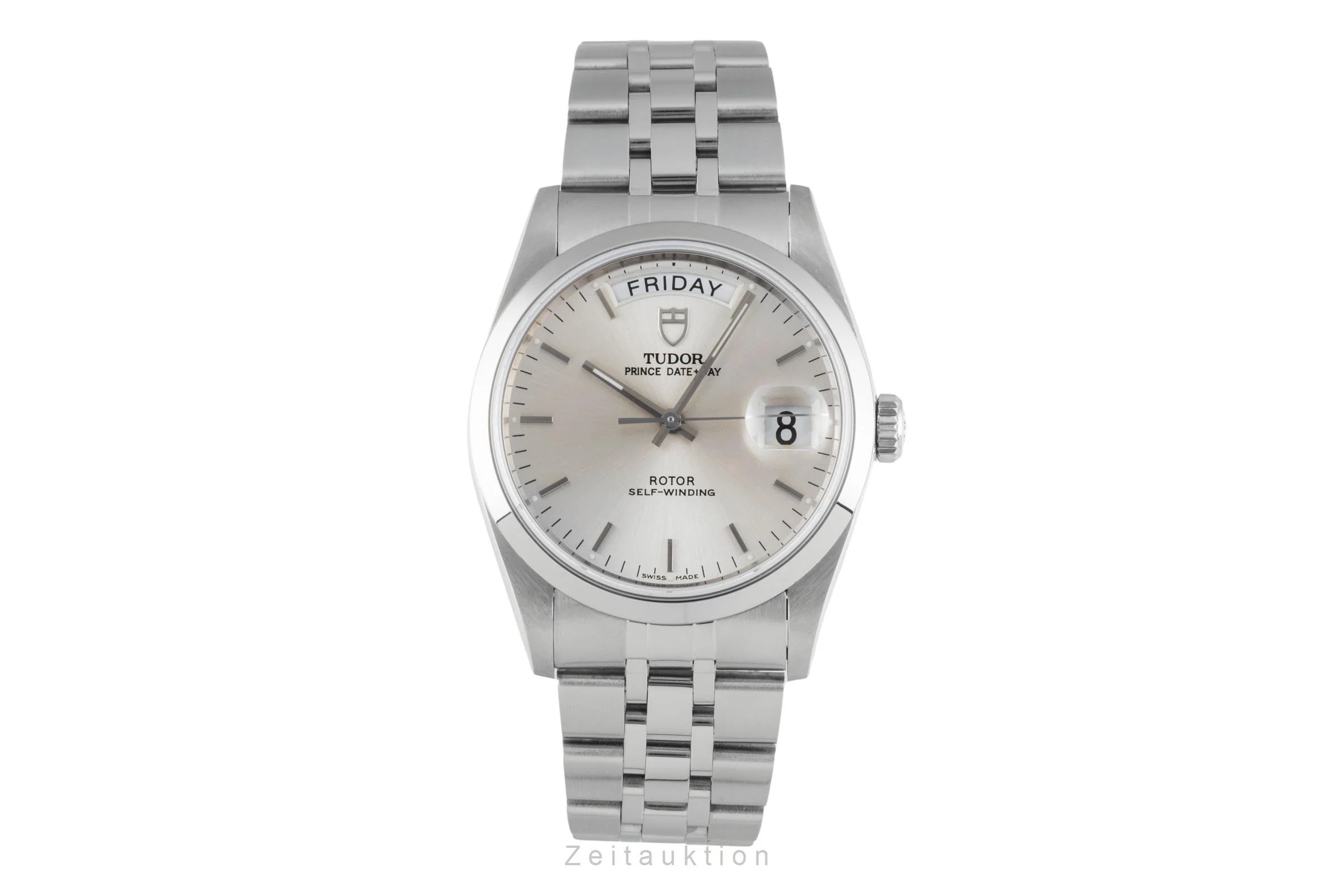 Tudor Date-Day steel automatic men's watch 76200  [2600421] - Image 5