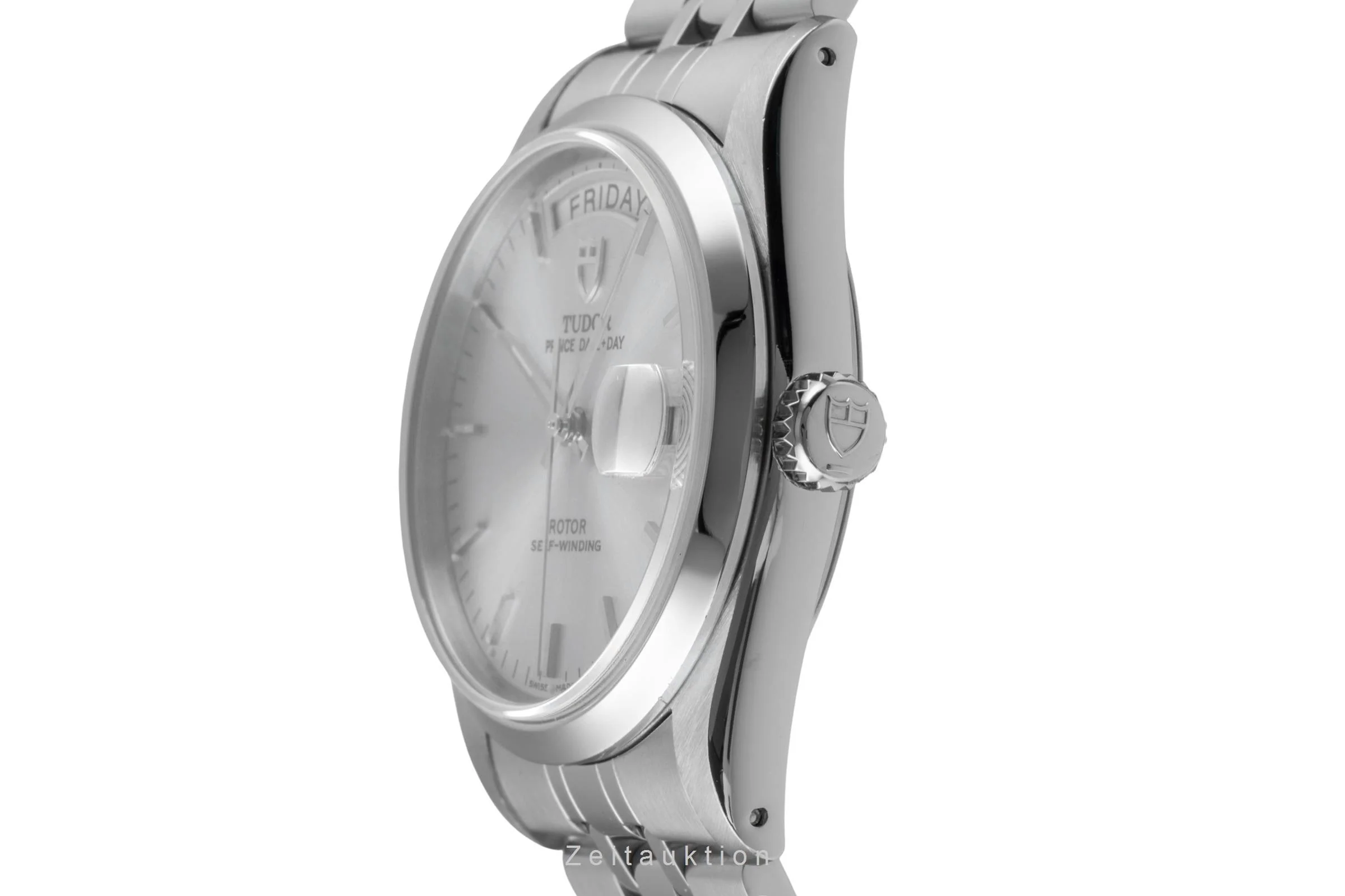 Tudor Date-Day steel automatic men's watch 76200  [2600421] - Image 7