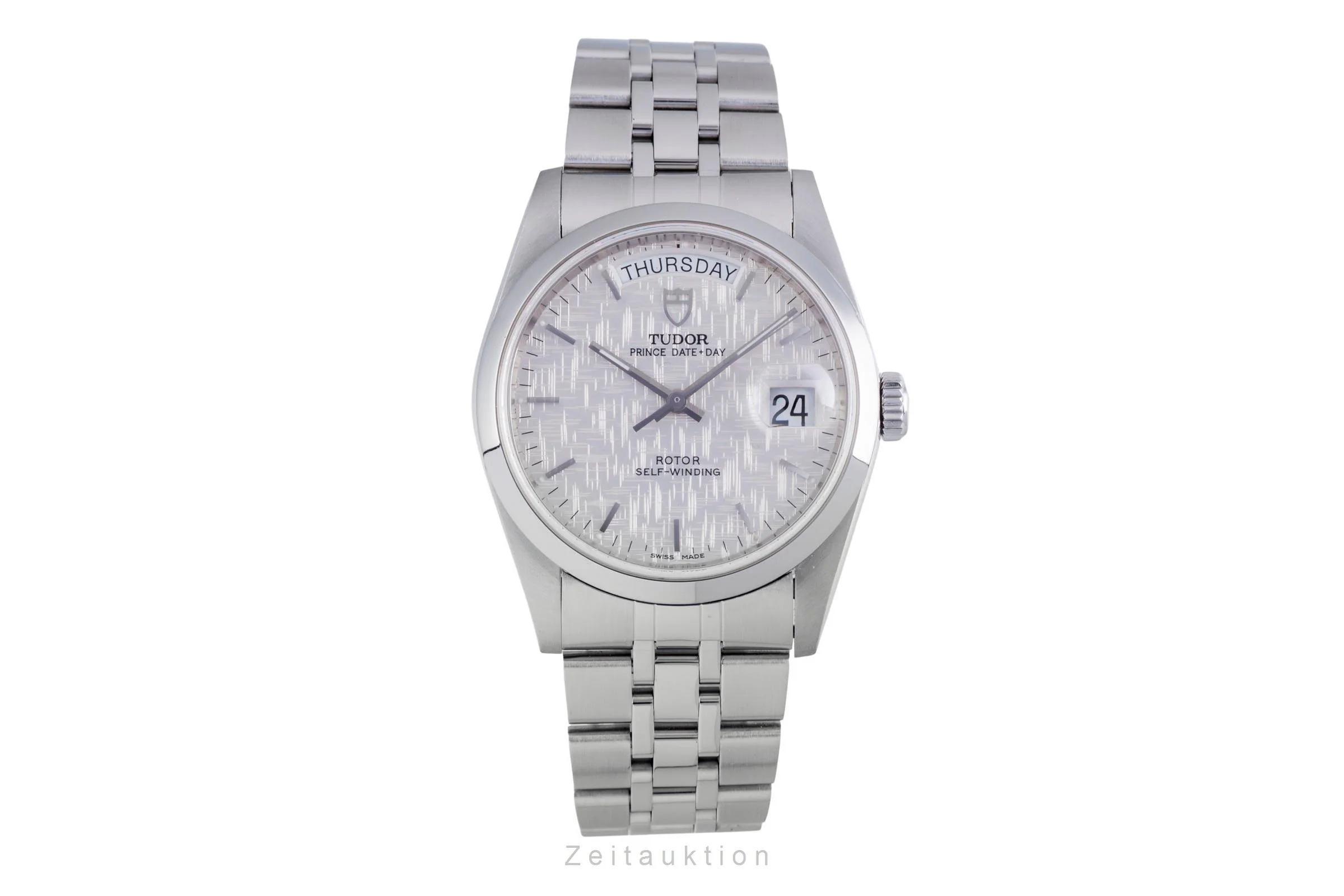 Tudor Date-Day steel automatic men's watch 76200  [2600700] - Image 5