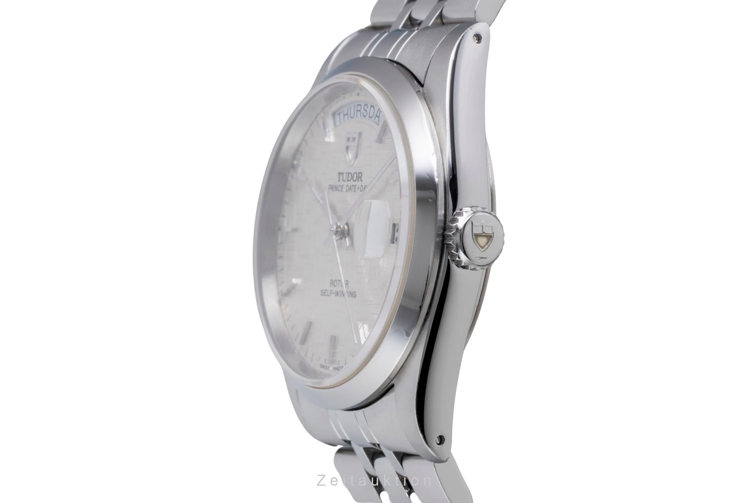Tudor Date-Day steel automatic men's watch 76200  [2600700] - Image 7