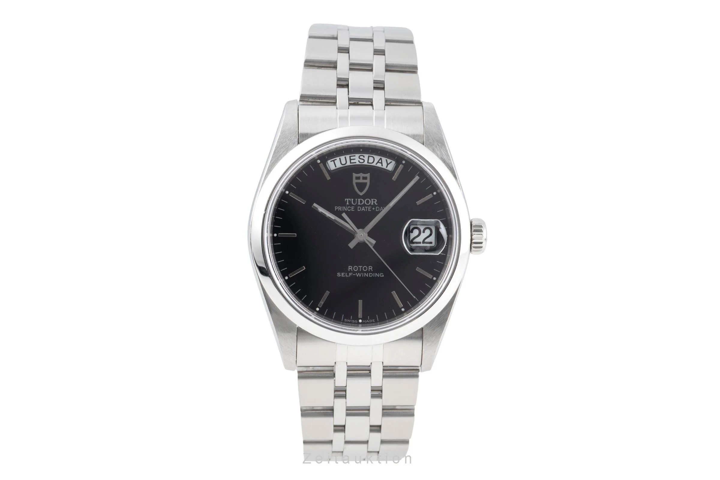 Tudor Date-Day steel automatic men's watch 76200  [2600967] - Image 5
