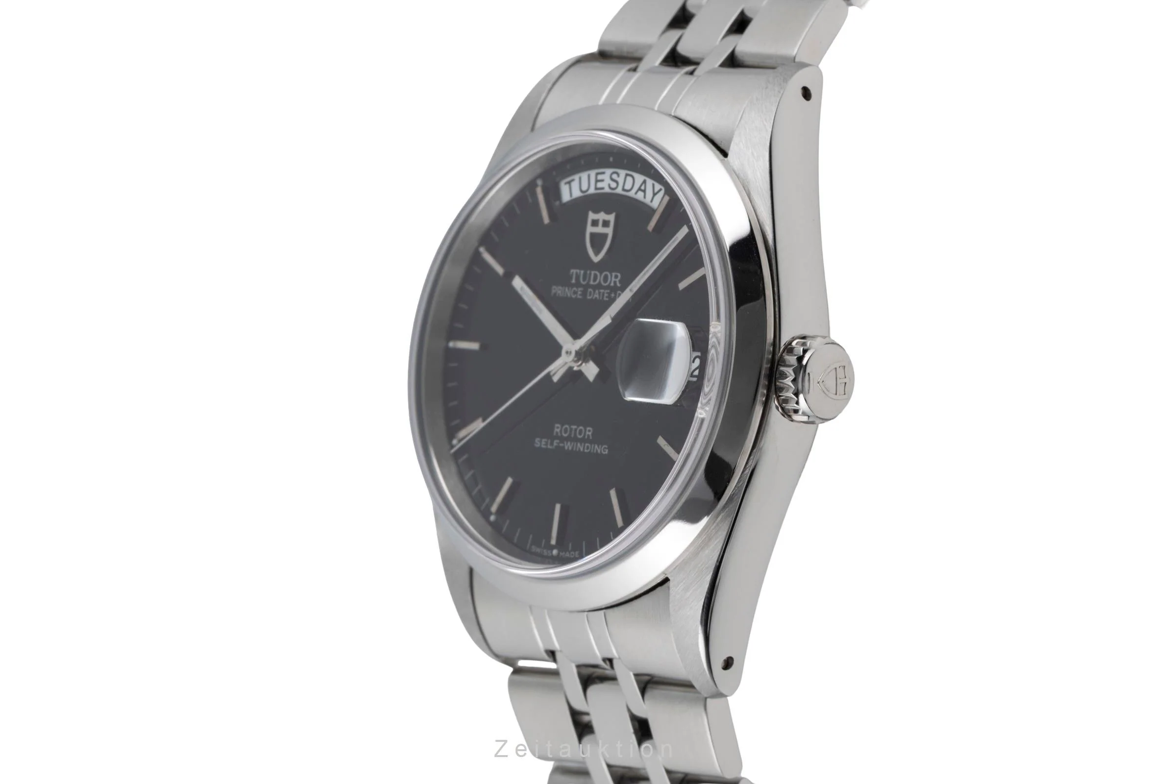 Tudor Date-Day steel automatic men's watch 76200  [2600967] - Image 7