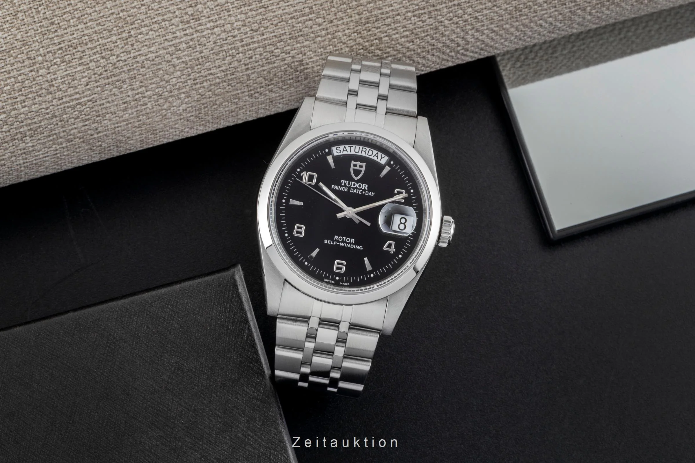 Tudor Date-Day steel automatic men's watch 76200  [2600968] - Image 4