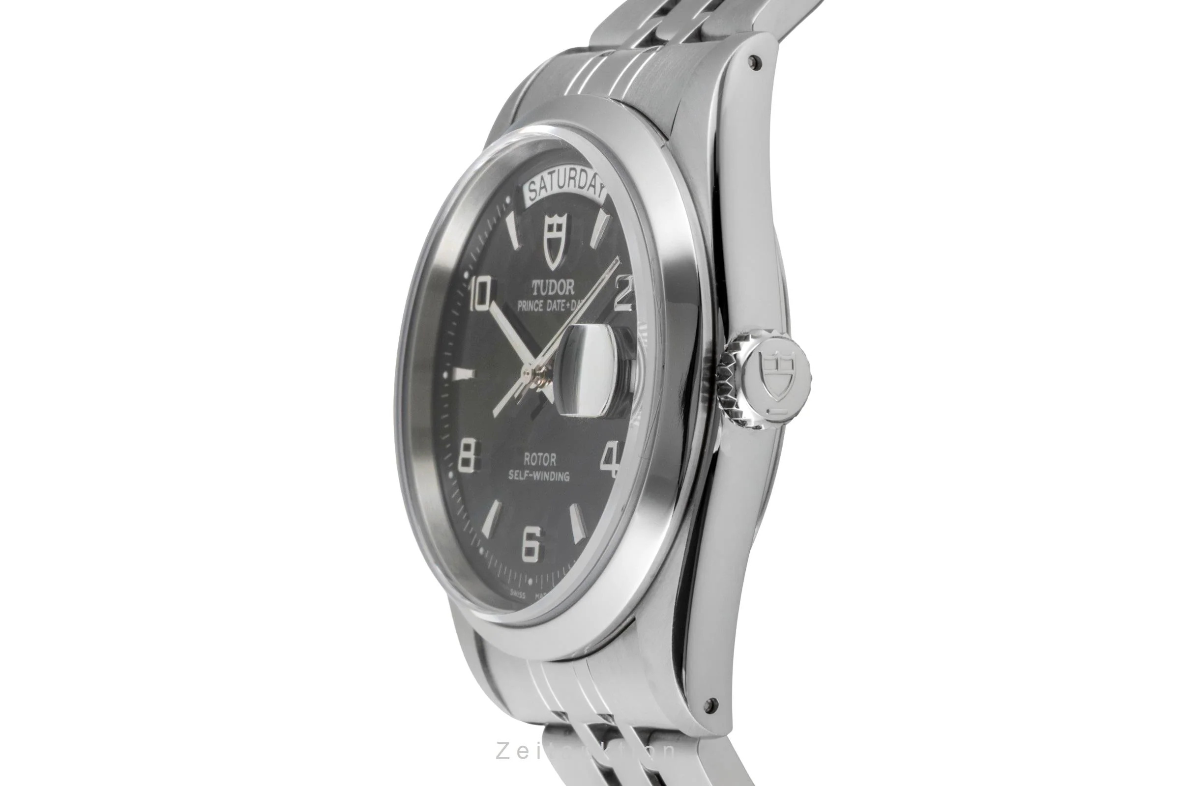 Tudor Date-Day steel automatic men's watch 76200  [2600968] - Image 7