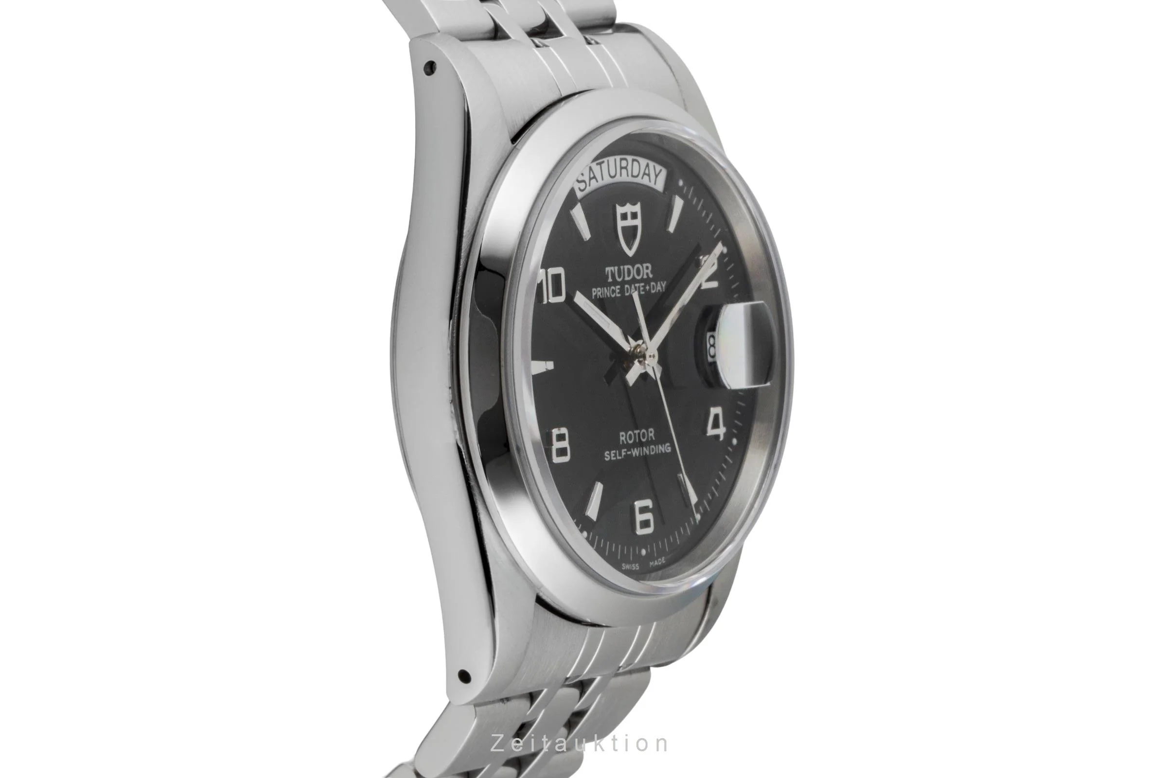 Tudor Date-Day steel automatic men's watch 76200  [2600968] - Image 8