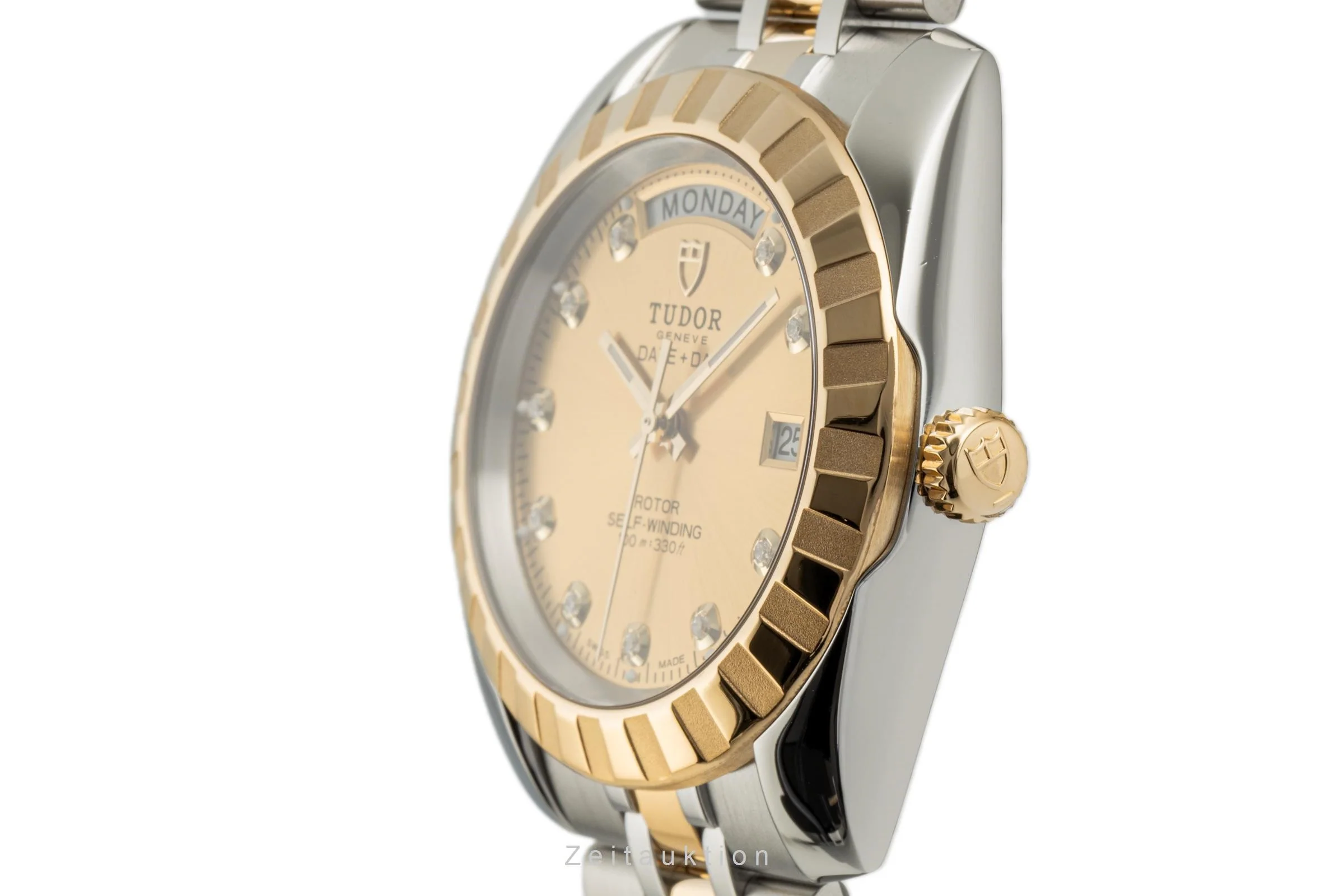 Tudor Date-Day steel / gold automatic men's watch 23013  [2304974] - Image 6