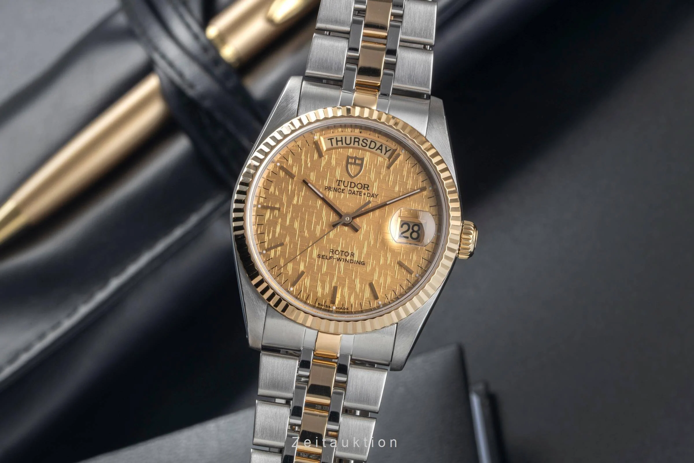 Tudor Date-Day steel / gold automatic men's watch 76213-0016 LP: 4090EUR  [2501330] - Image 2