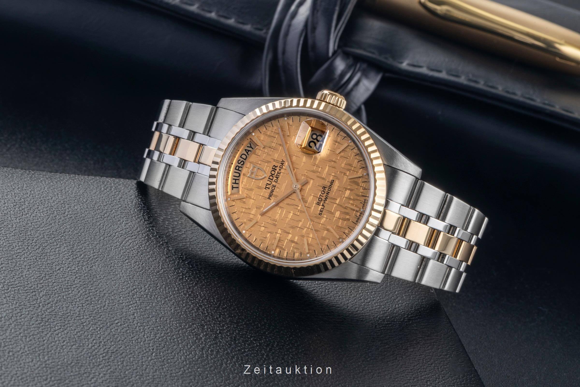 Tudor Date-Day steel / gold automatic men's watch 76213-0016 LP: 4090EUR  [2501330] - Image 3